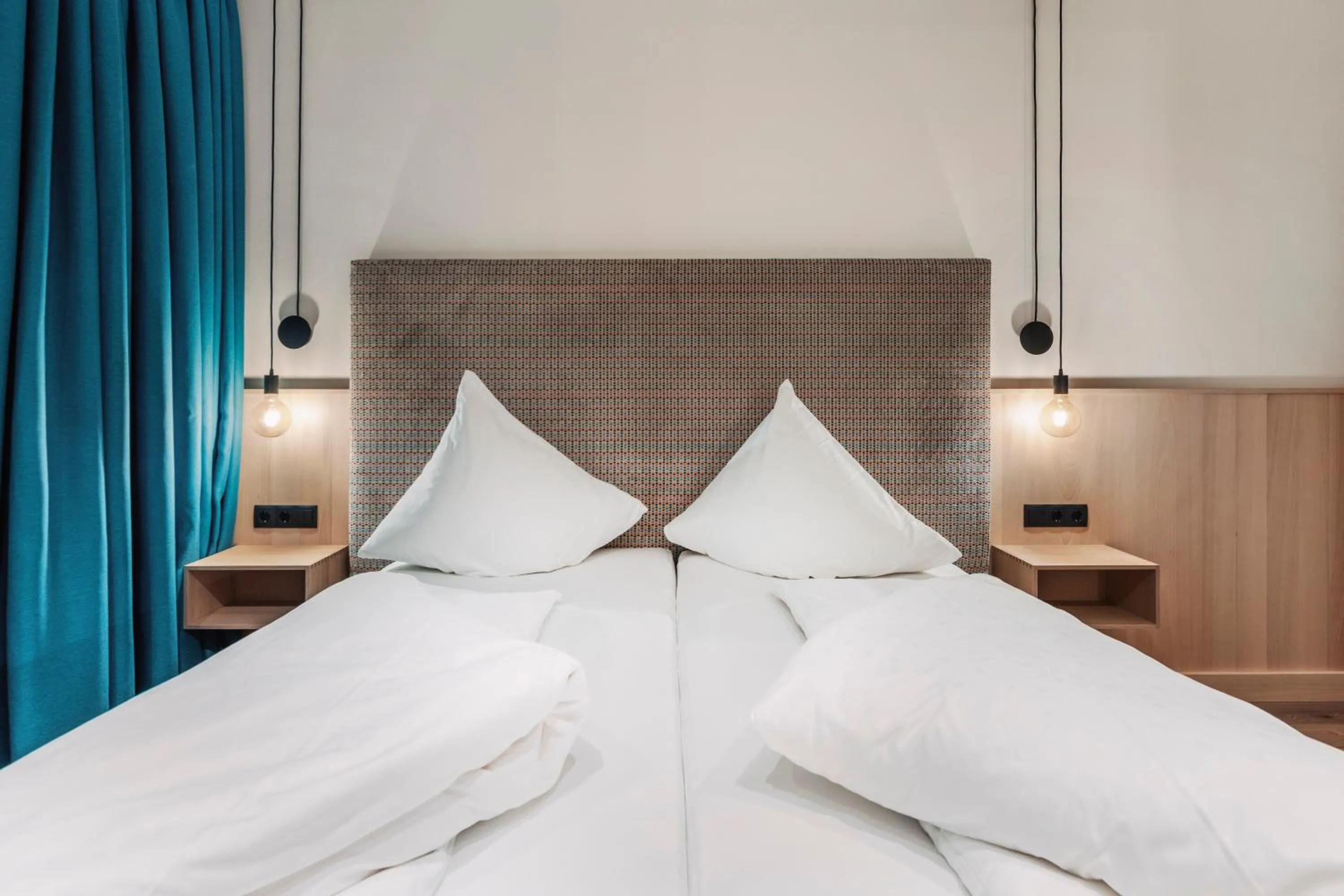 Bed in Hotel Dominic