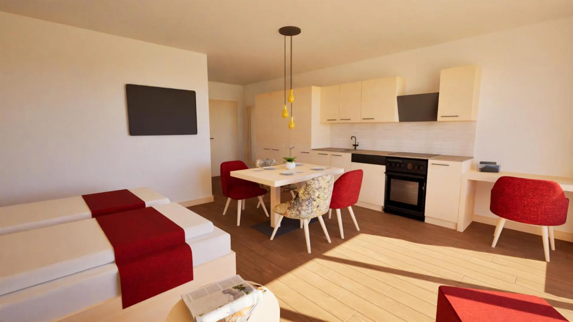 kitchen in Hotel Dominic