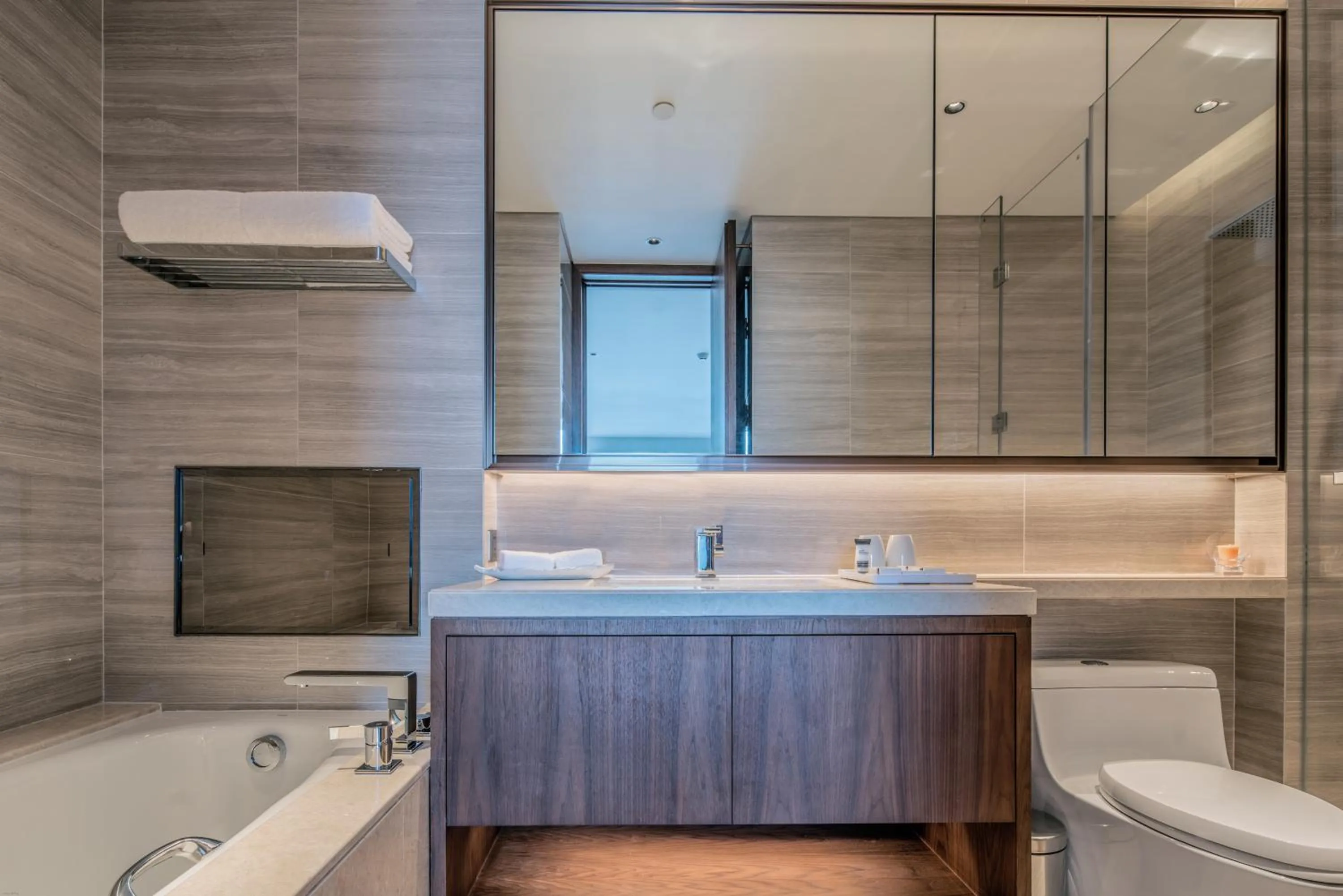 Toilet in Oakwood Residence Damei Beijing