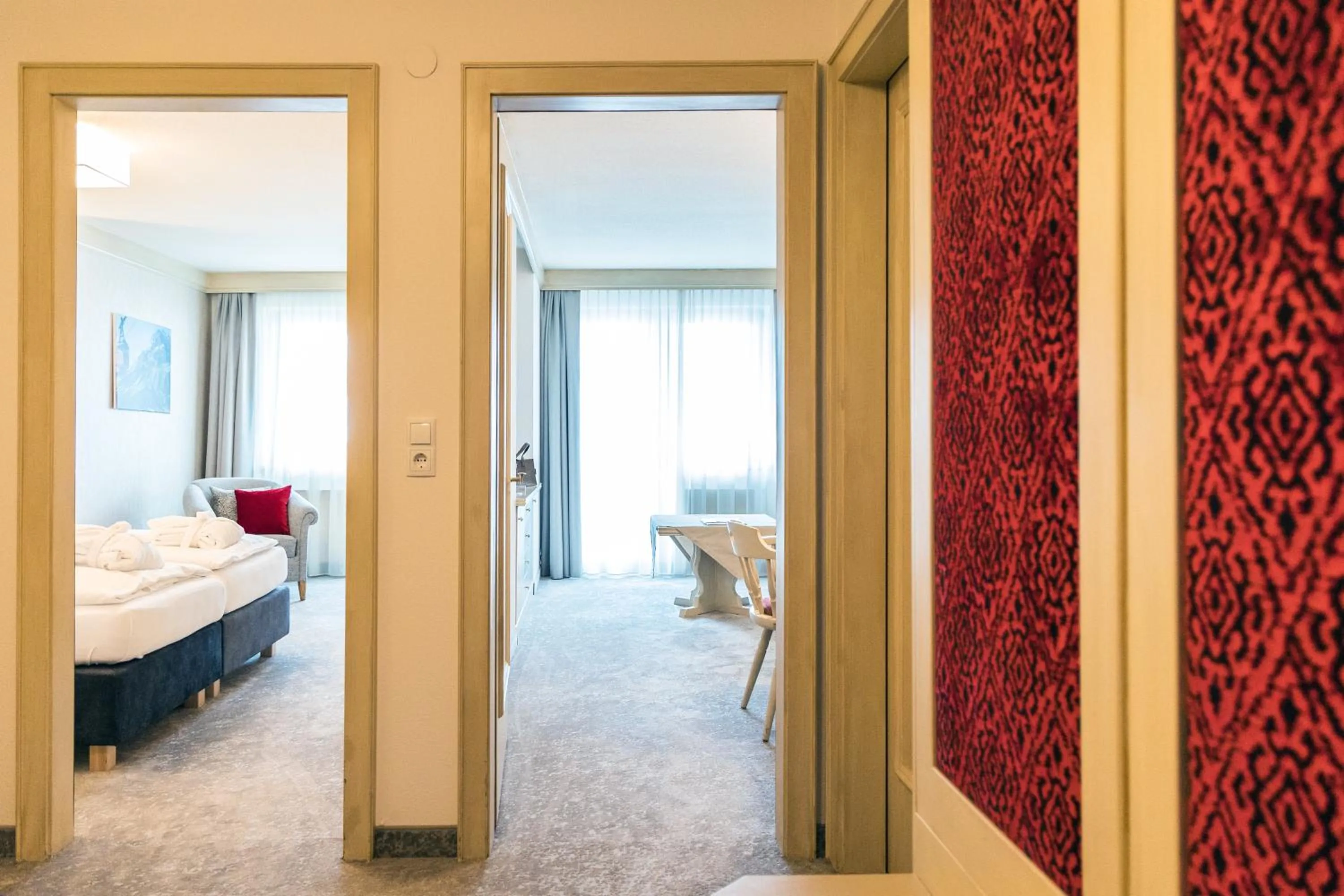 Photo of the whole room, Bed in Pfefferkorn's Hotel