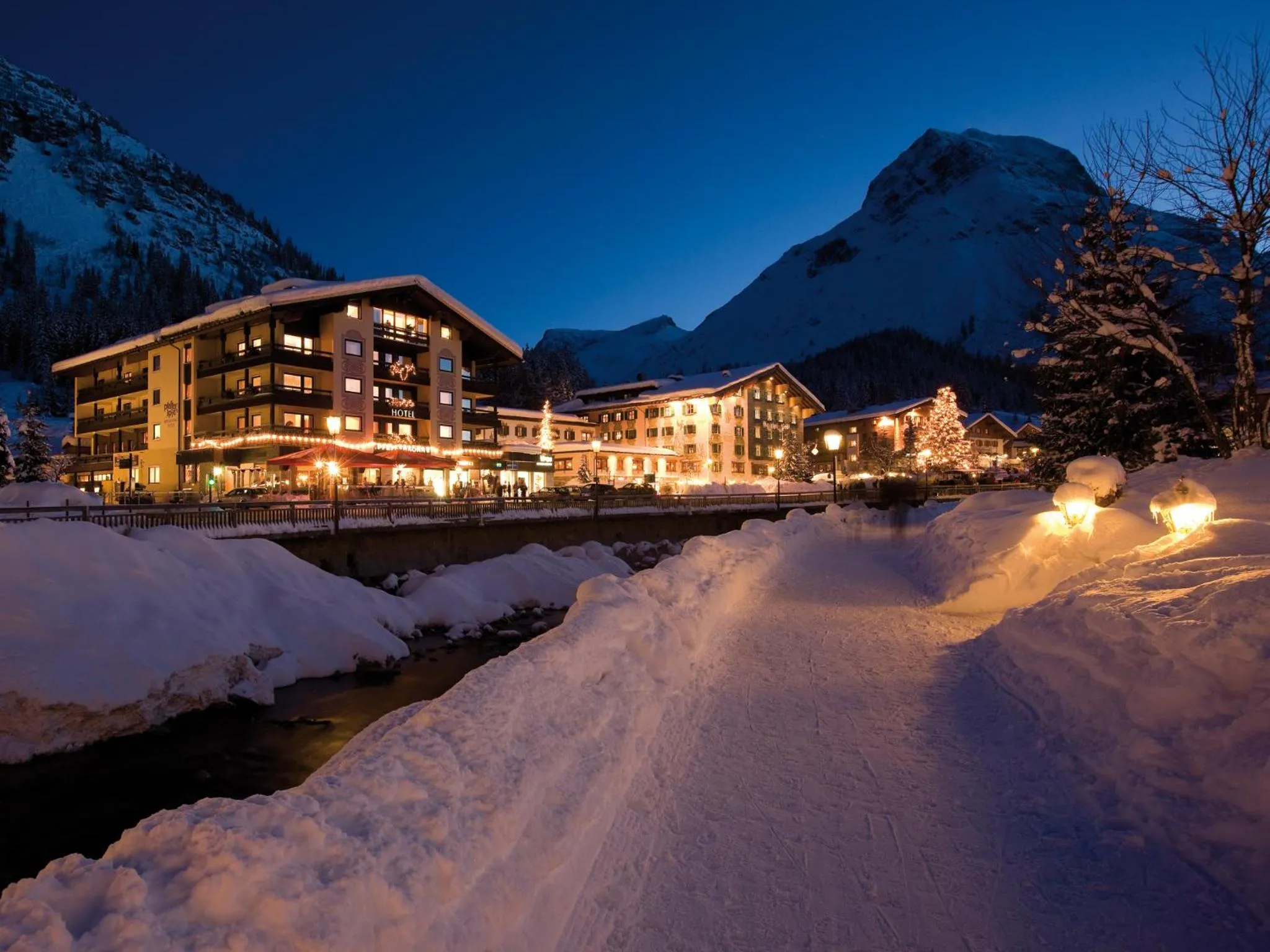 Facade/entrance in Pfefferkorn's Hotel