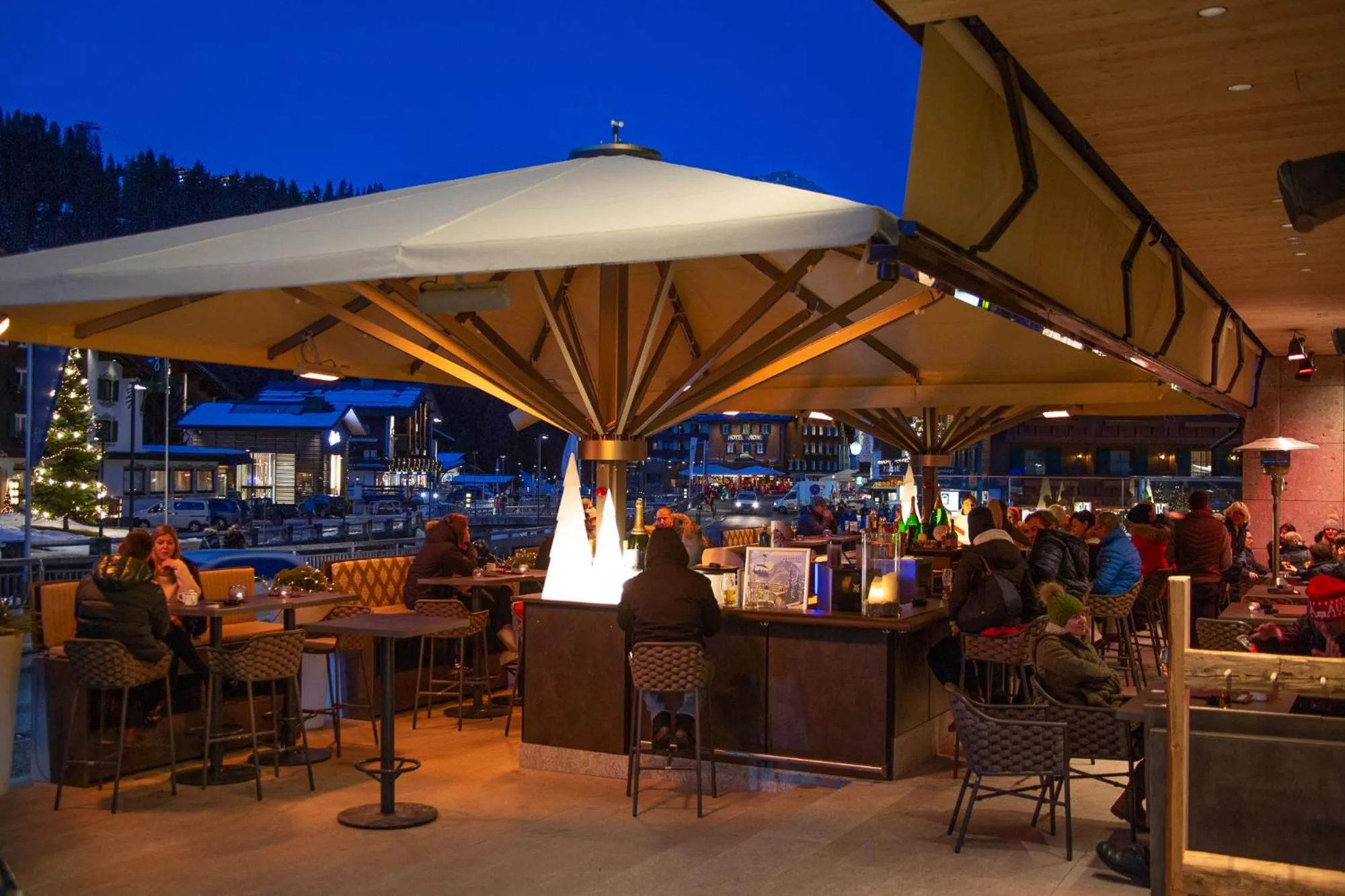 Restaurant/places to eat in Pfefferkorn's Hotel