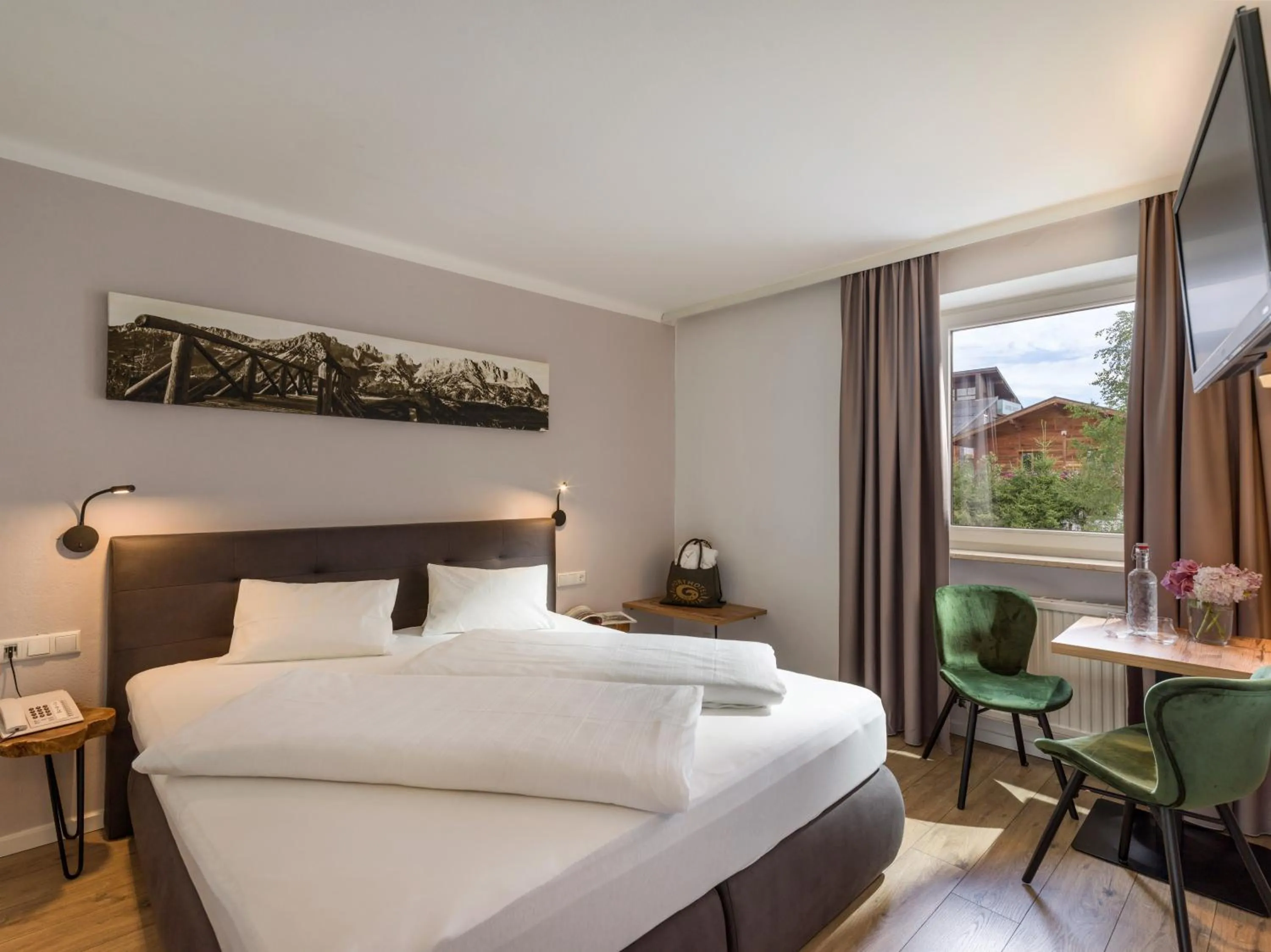 Bed in Sporthotel Austria