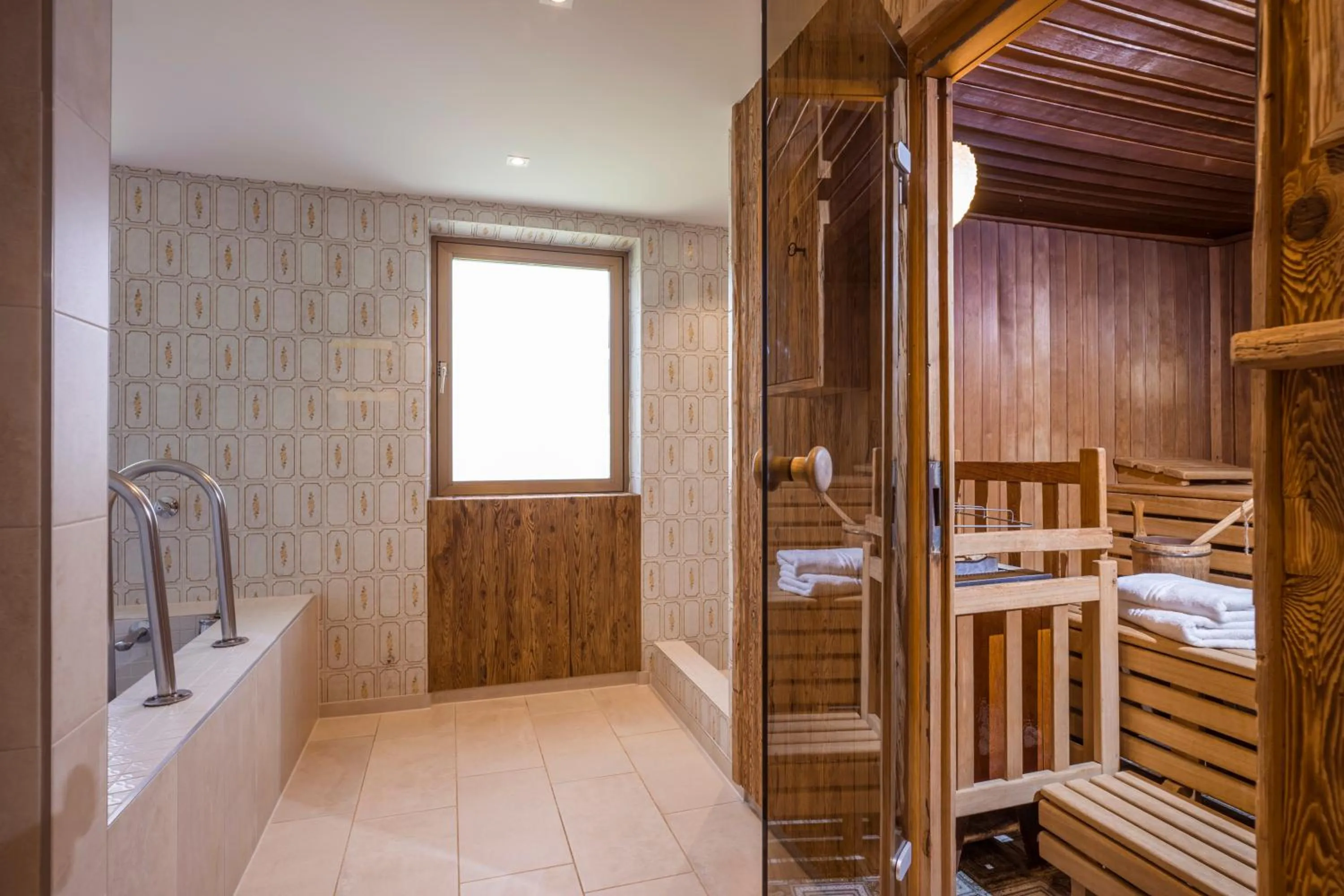 Sauna in Sporthotel Austria