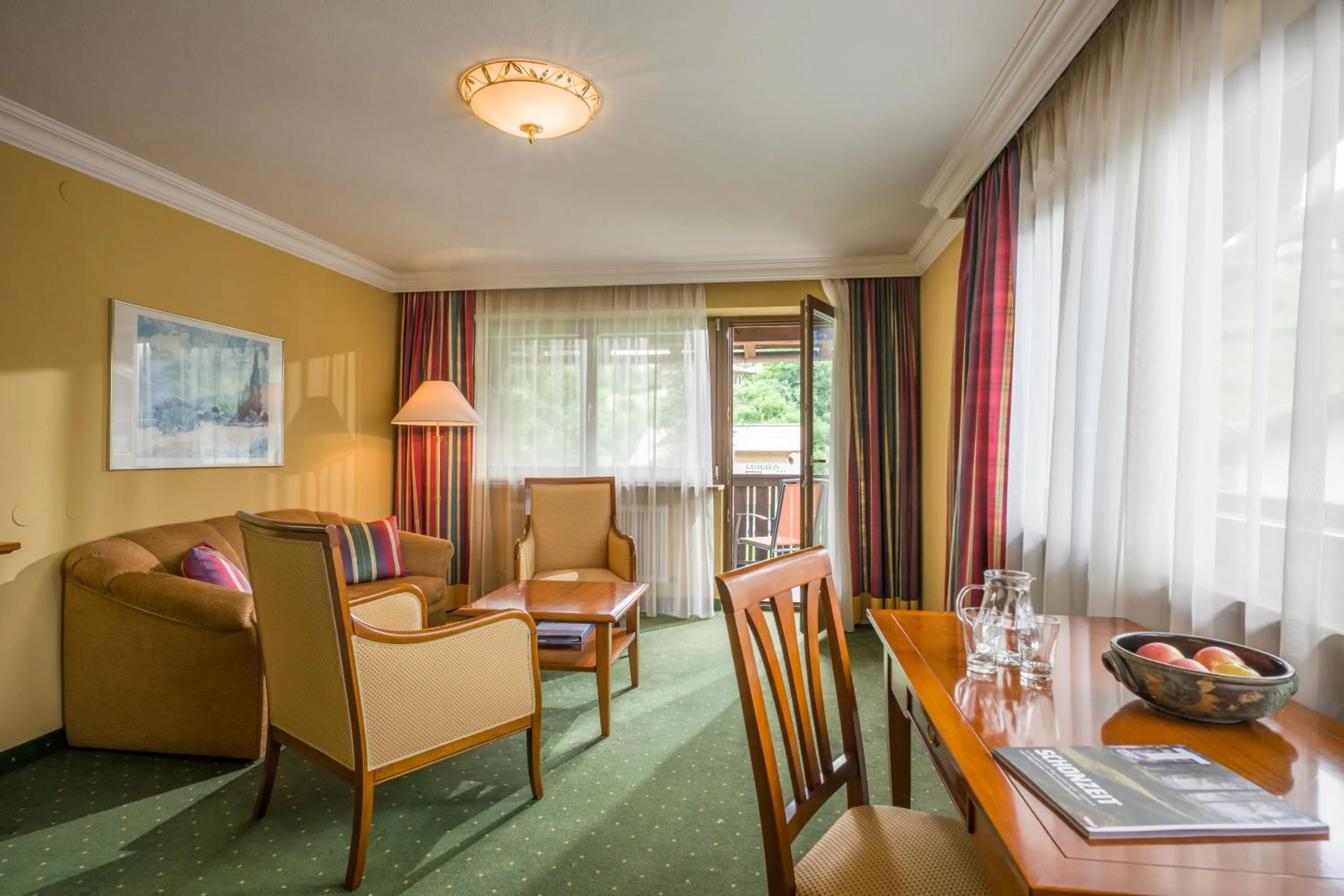 Living room in Sporthotel Austria