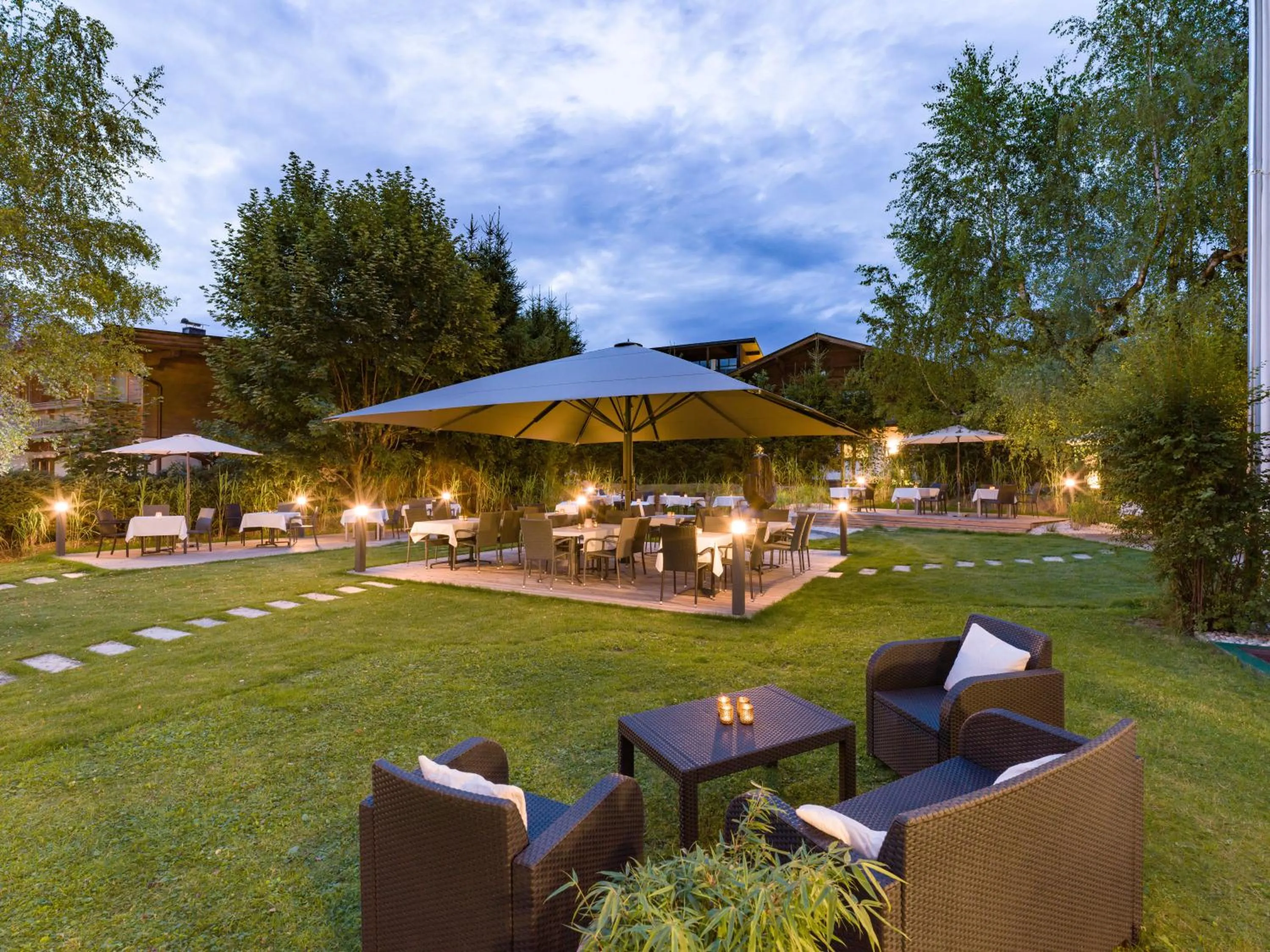 Natural landscape in Sporthotel Austria