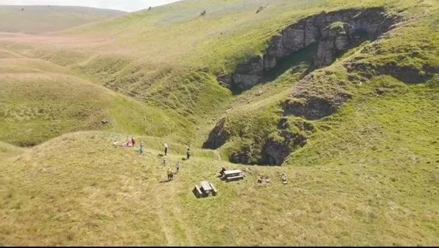 Hiking in Hotel Happy