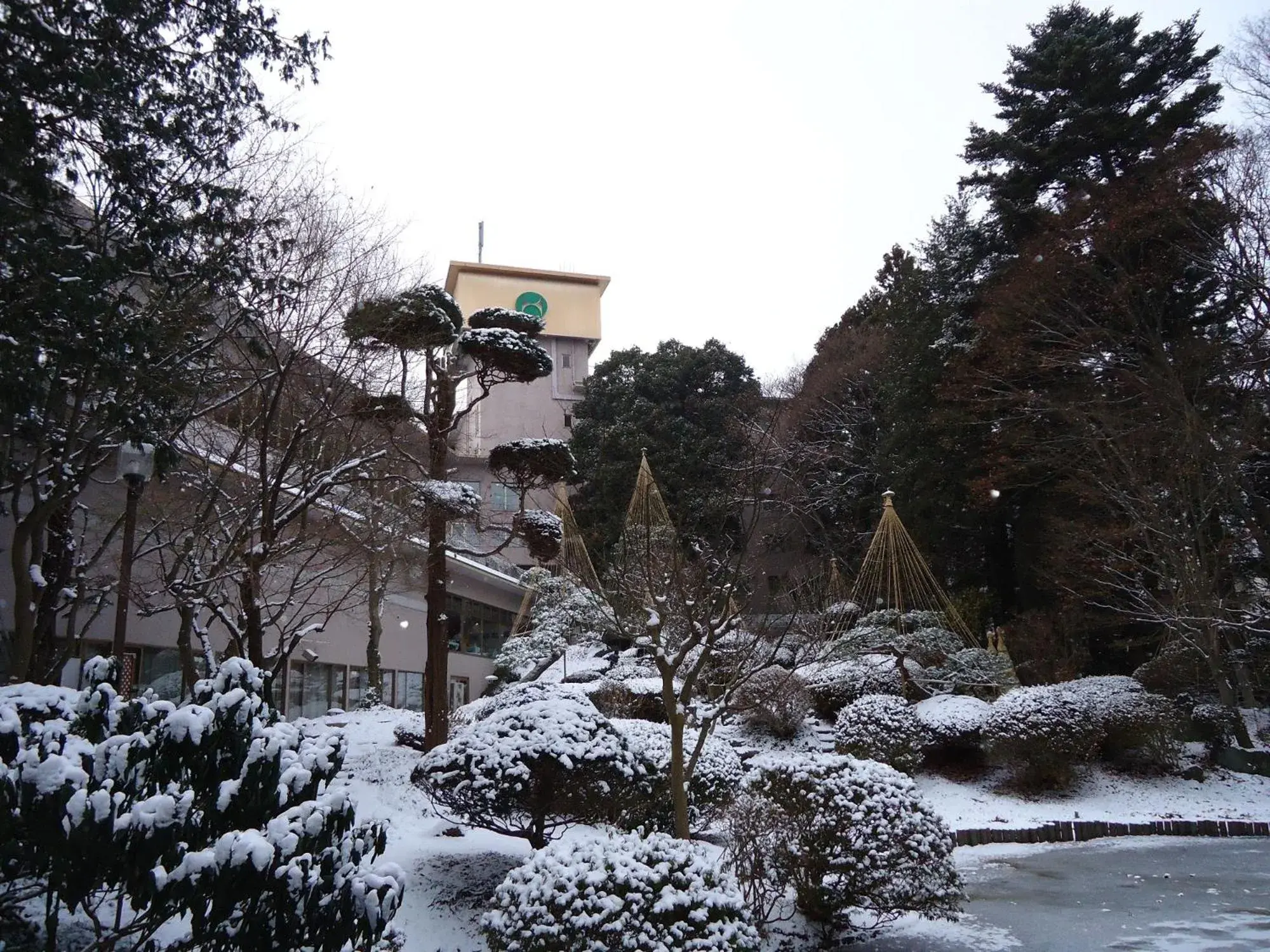 Winter in Hachinohe Park Hotel