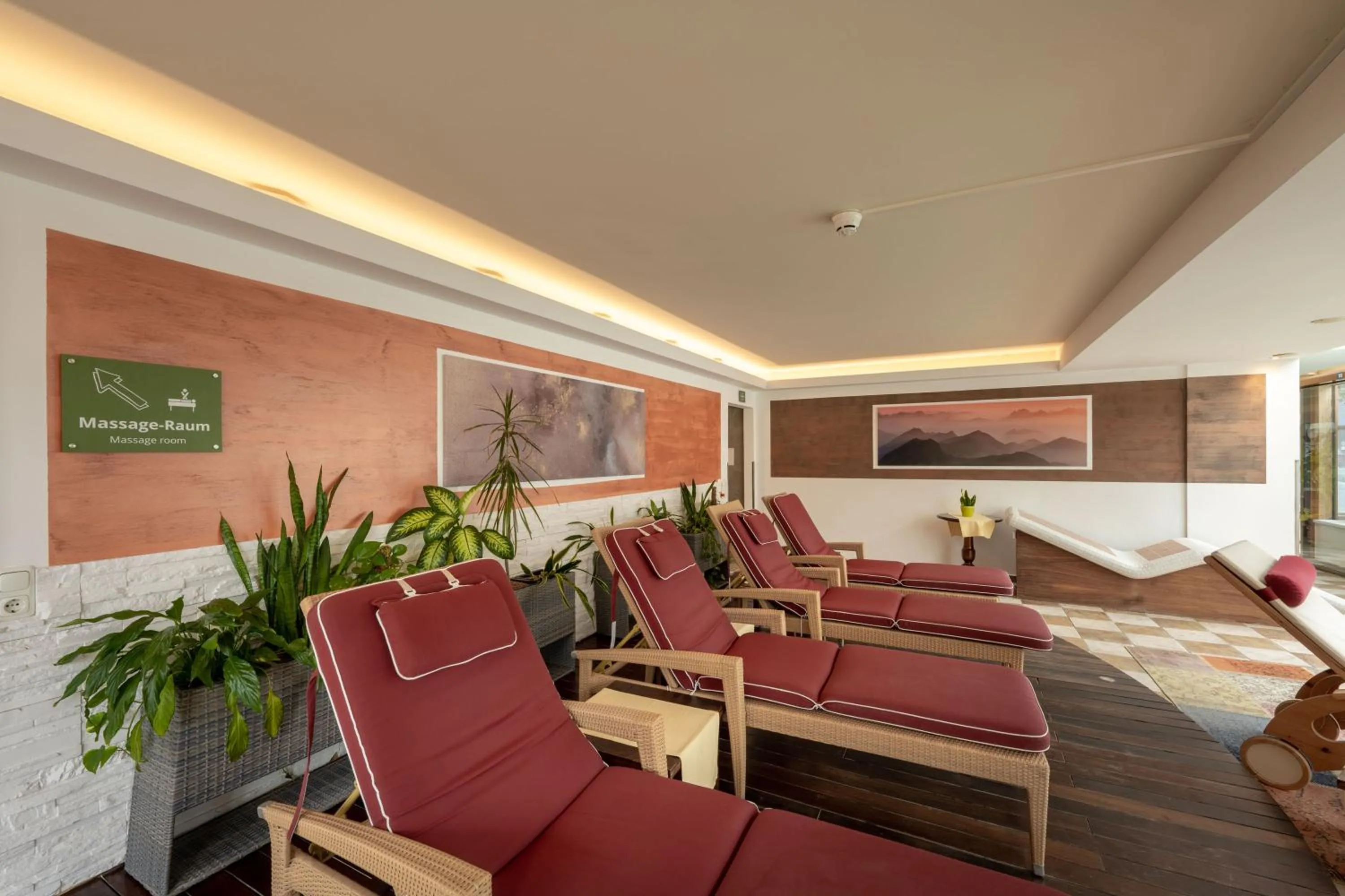 Spa and wellness centre/facilities in Genusshotel Almrausch