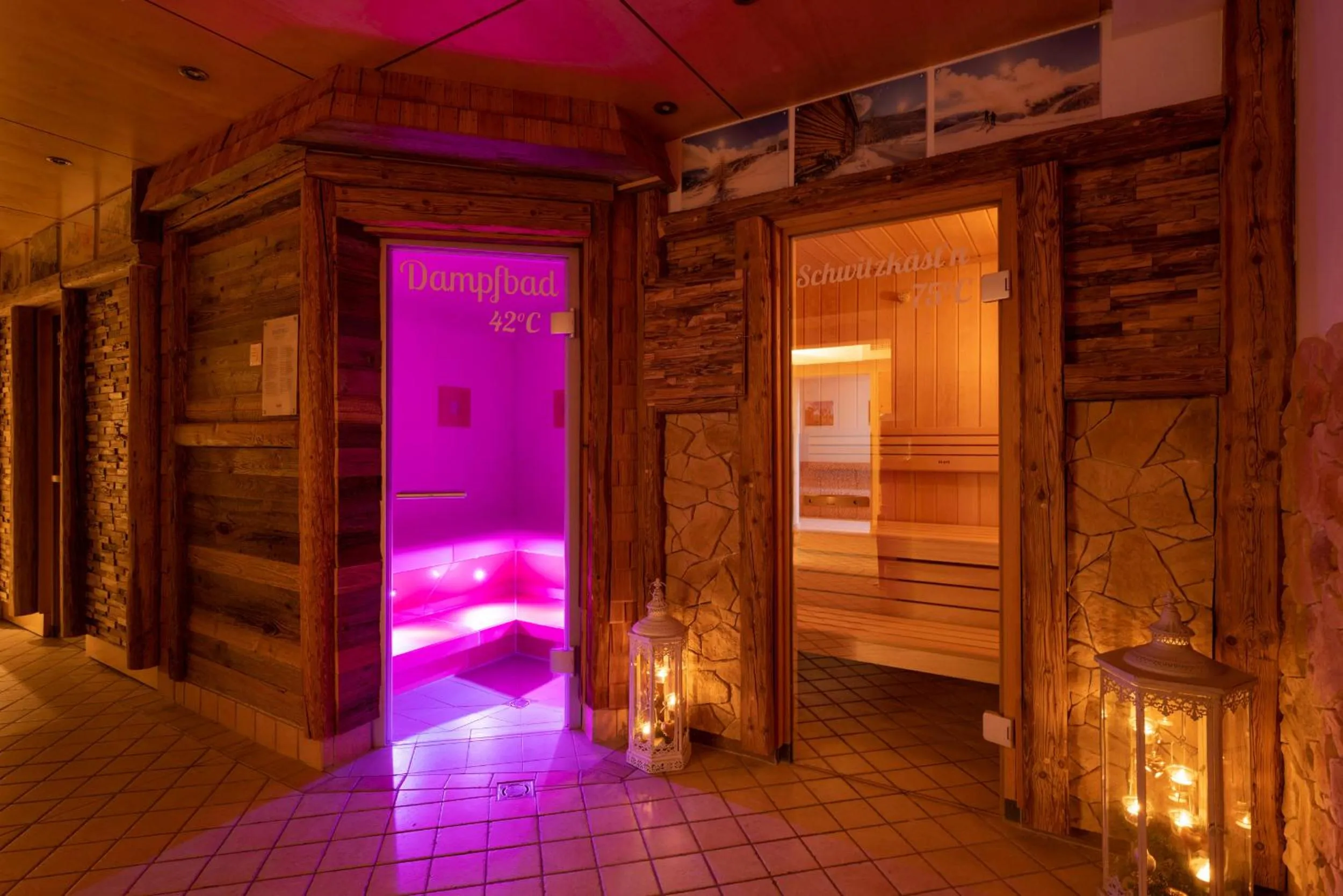 Sauna in Genusshotel Almrausch