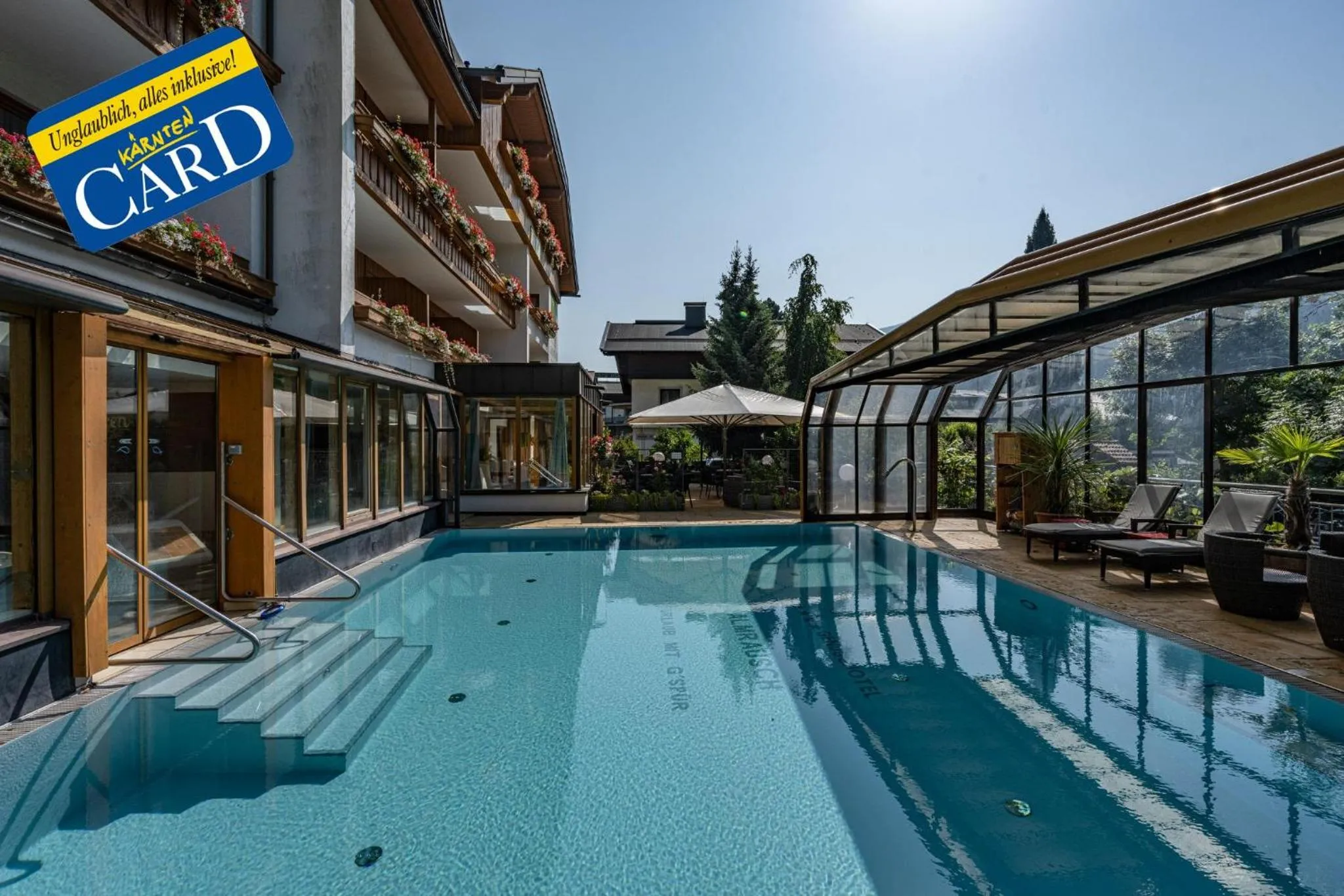 Garden in Genusshotel Almrausch