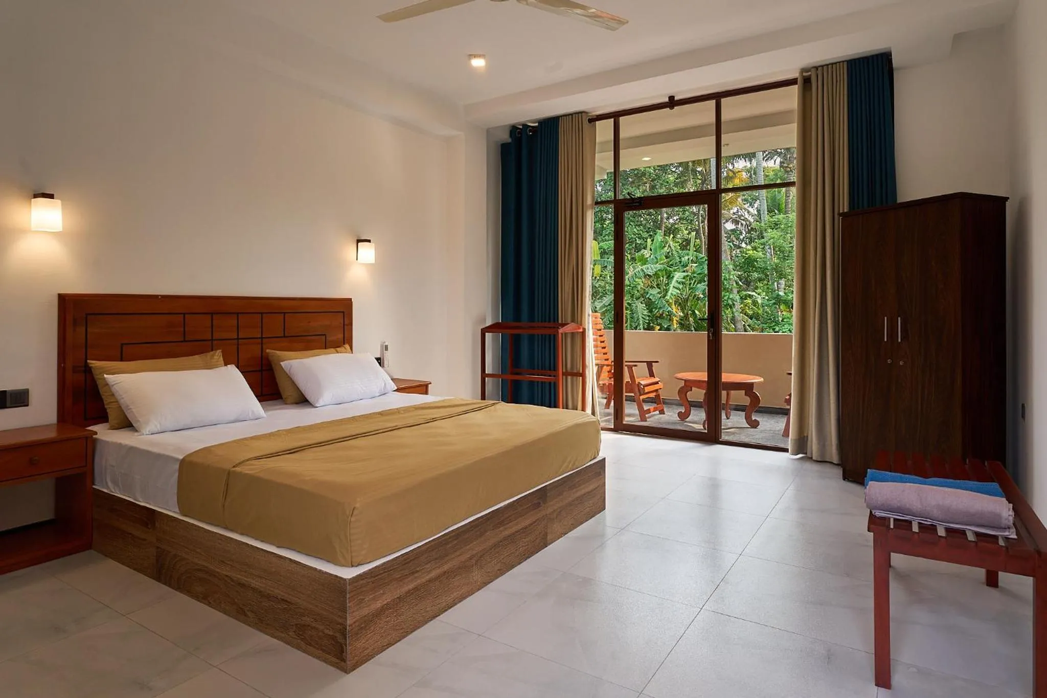 Bed in The CatiPe Lodge