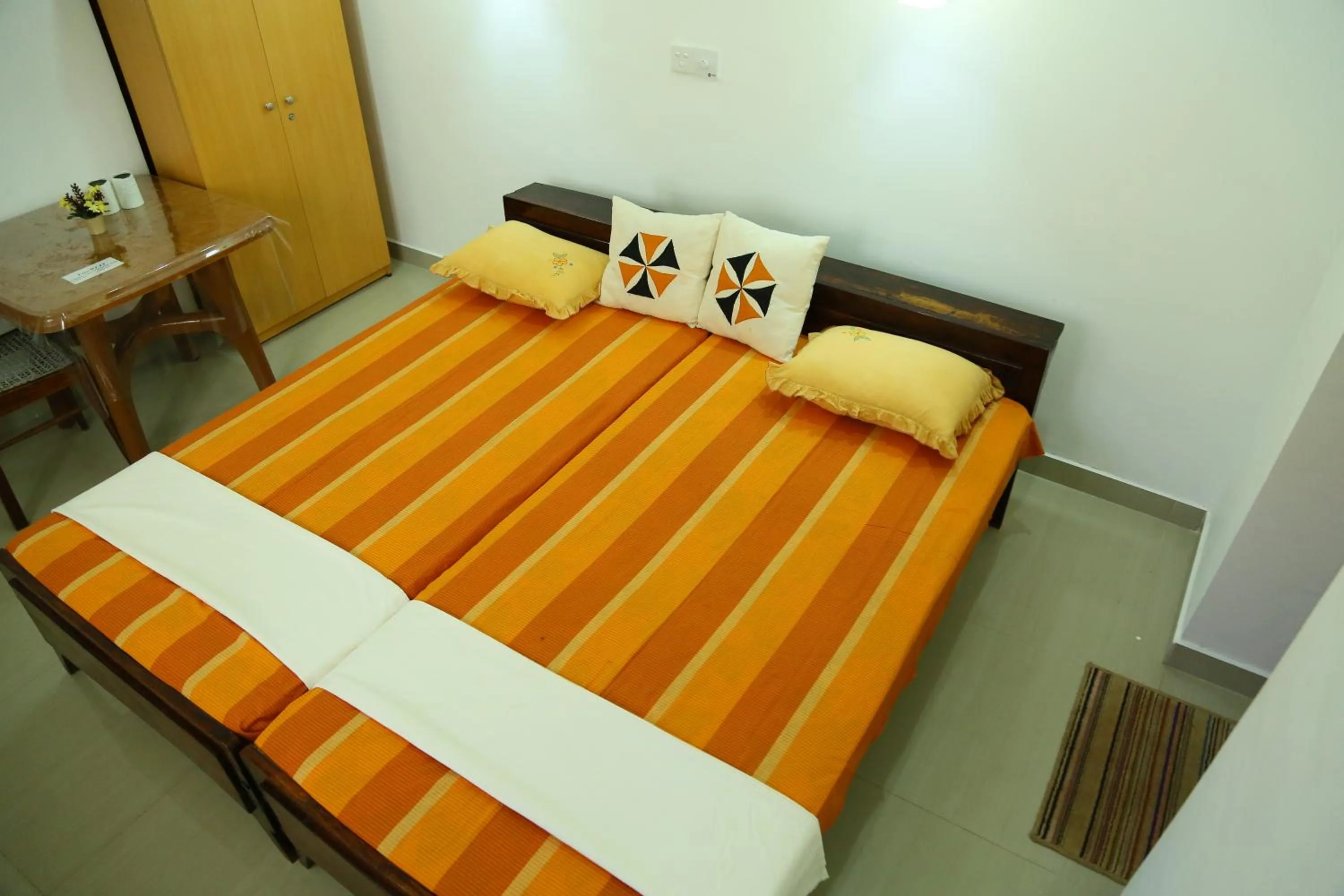 Bed in The CatiPe Lodge