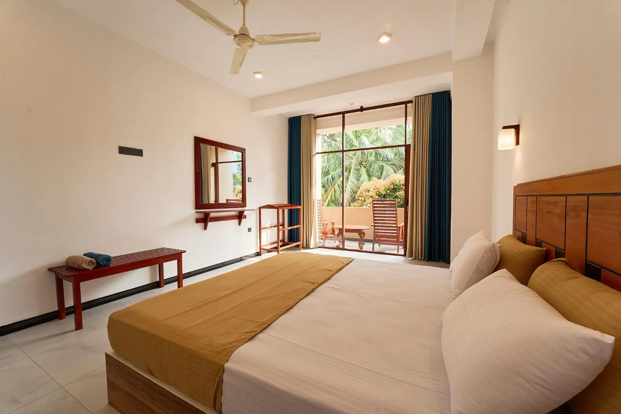 Bed in The CatiPe Lodge