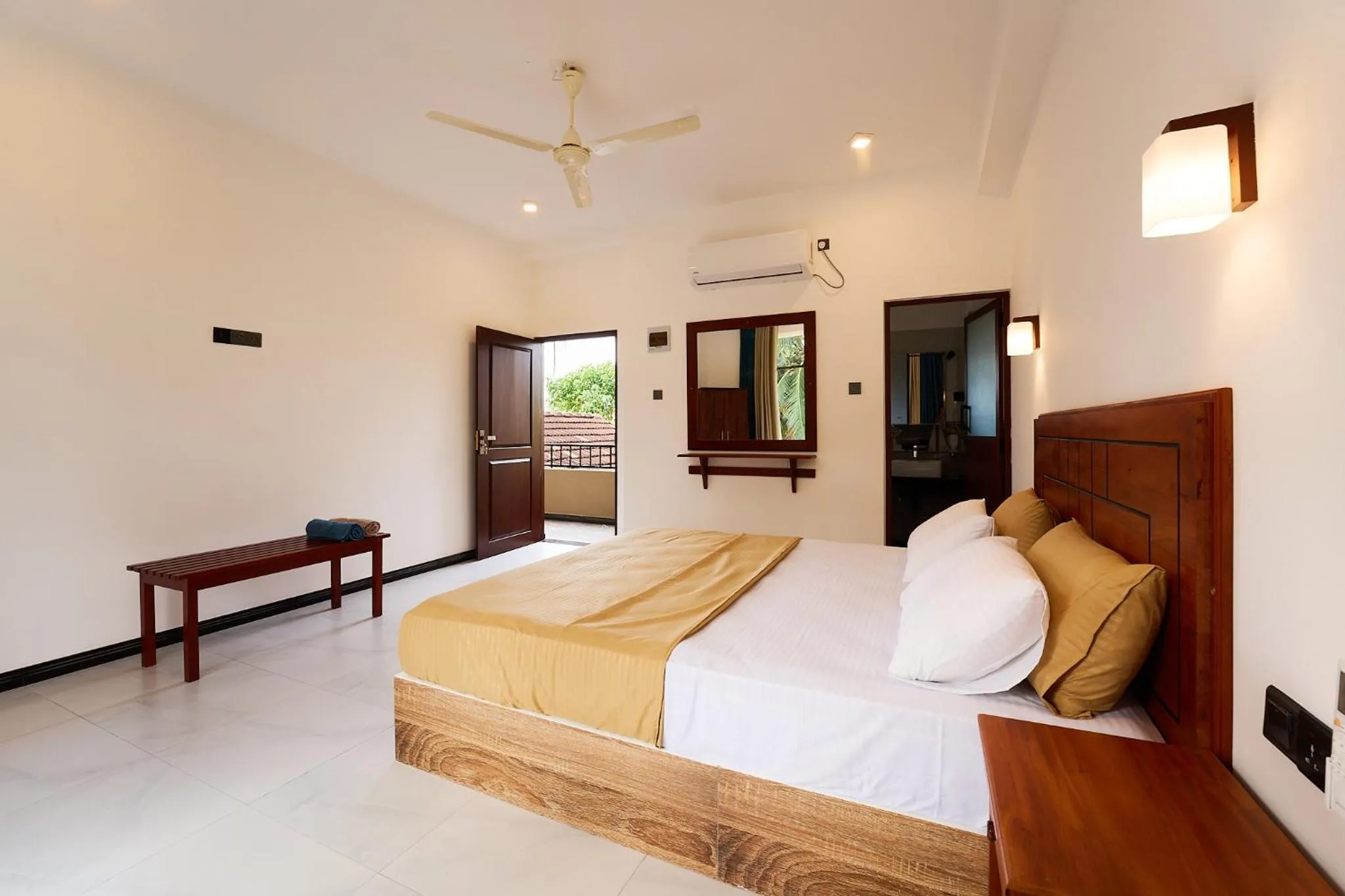 Bed in The CatiPe Lodge