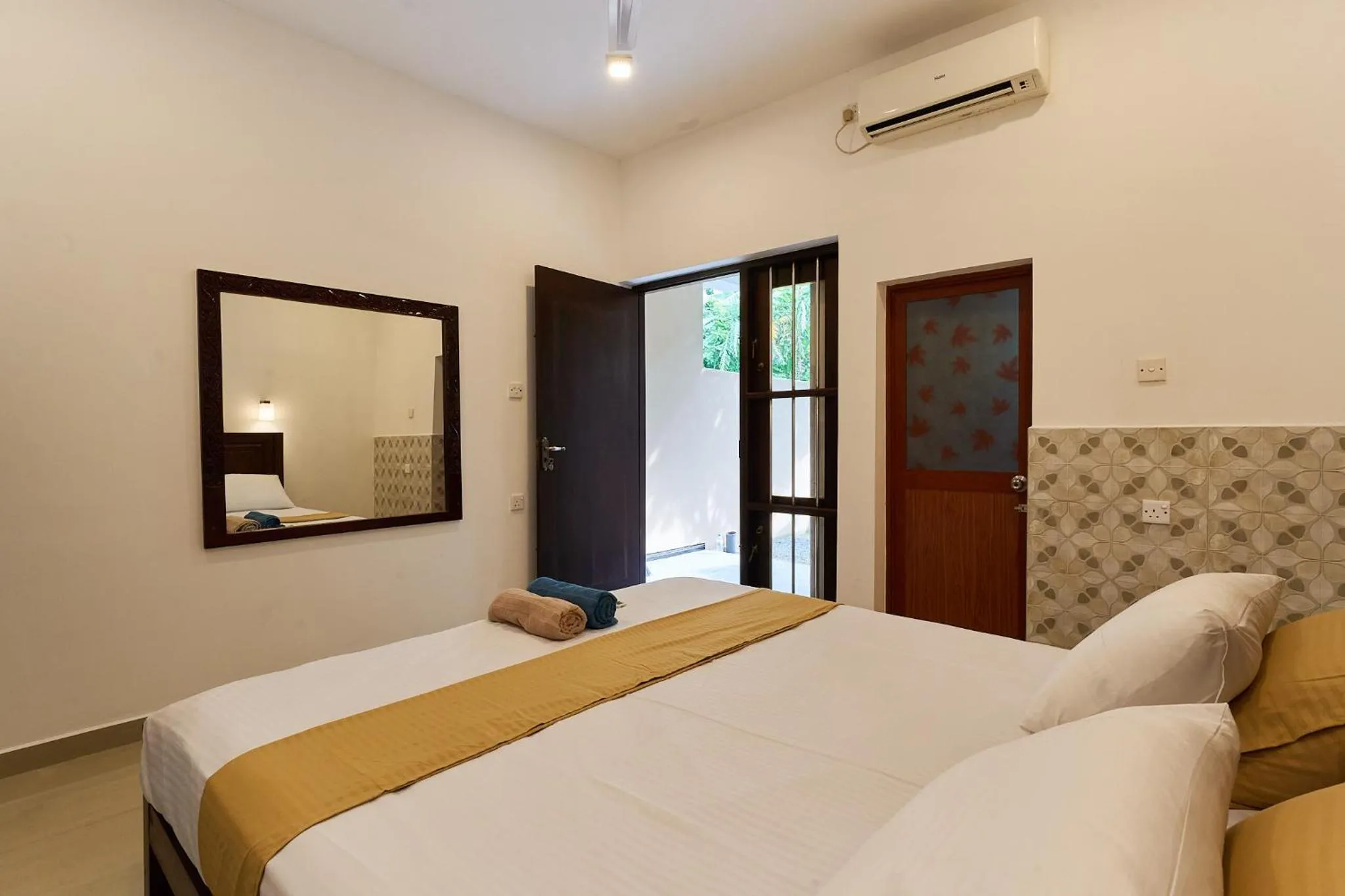 Bed in The CatiPe Lodge