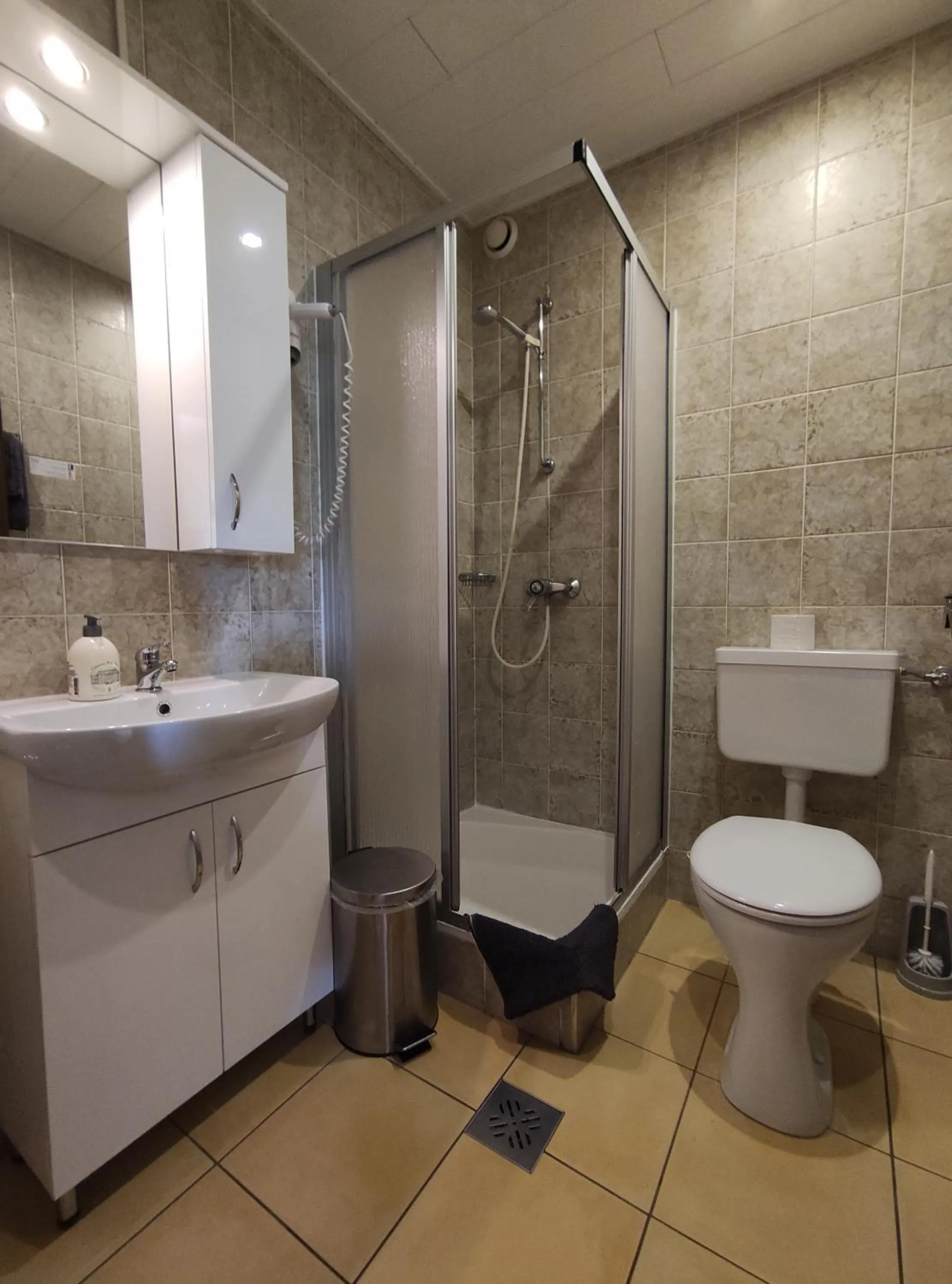 Bathroom in Pension zum Mühlrad