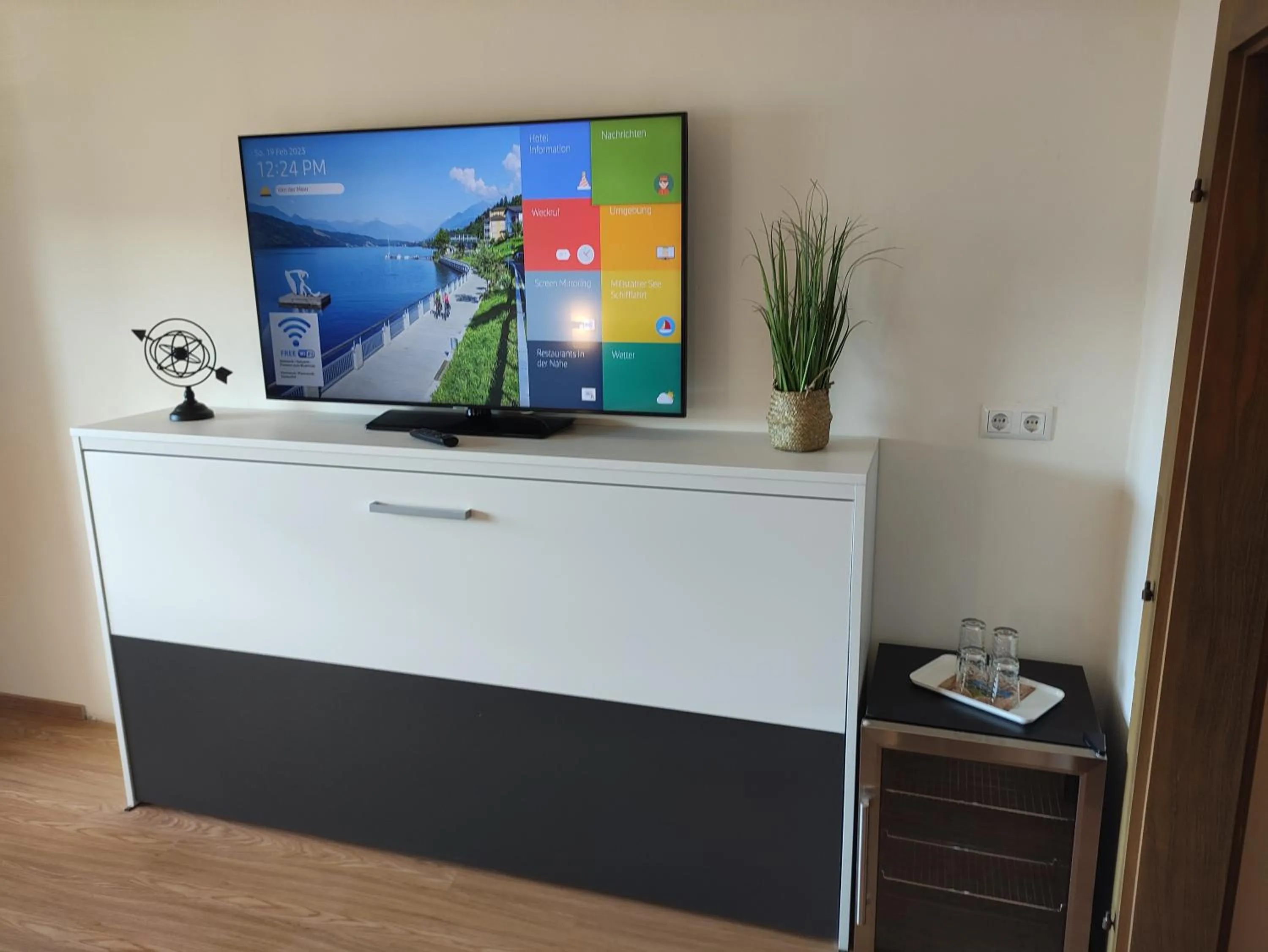 TV and multimedia in Pension zum Mühlrad