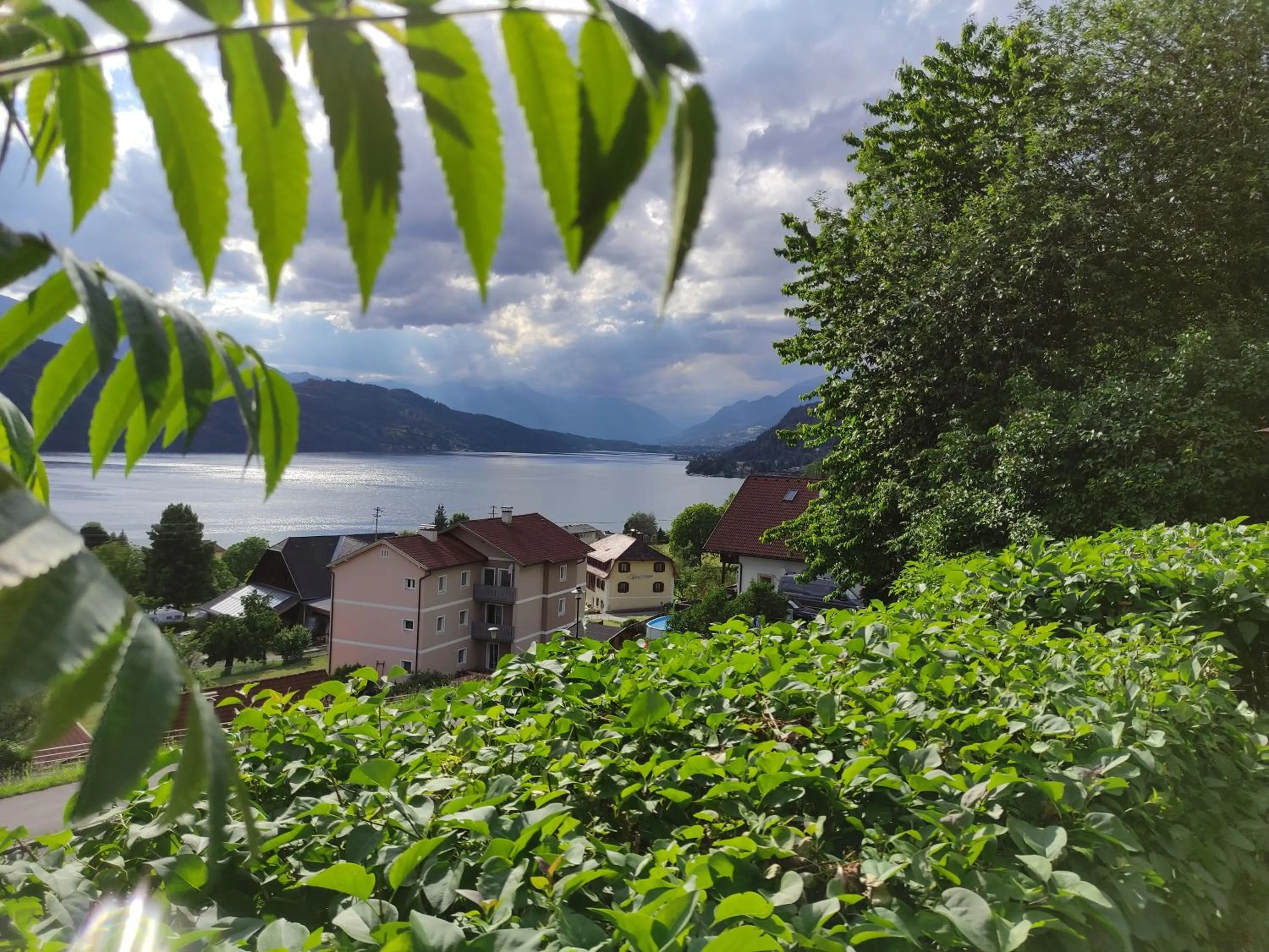 View (from property/room) in Pension zum Mühlrad