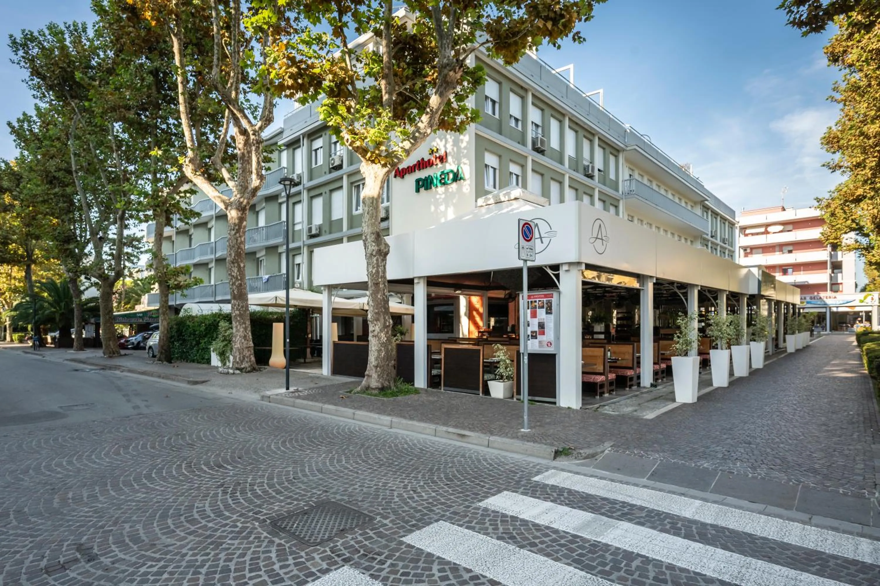 City view in Aparthotel Pineda