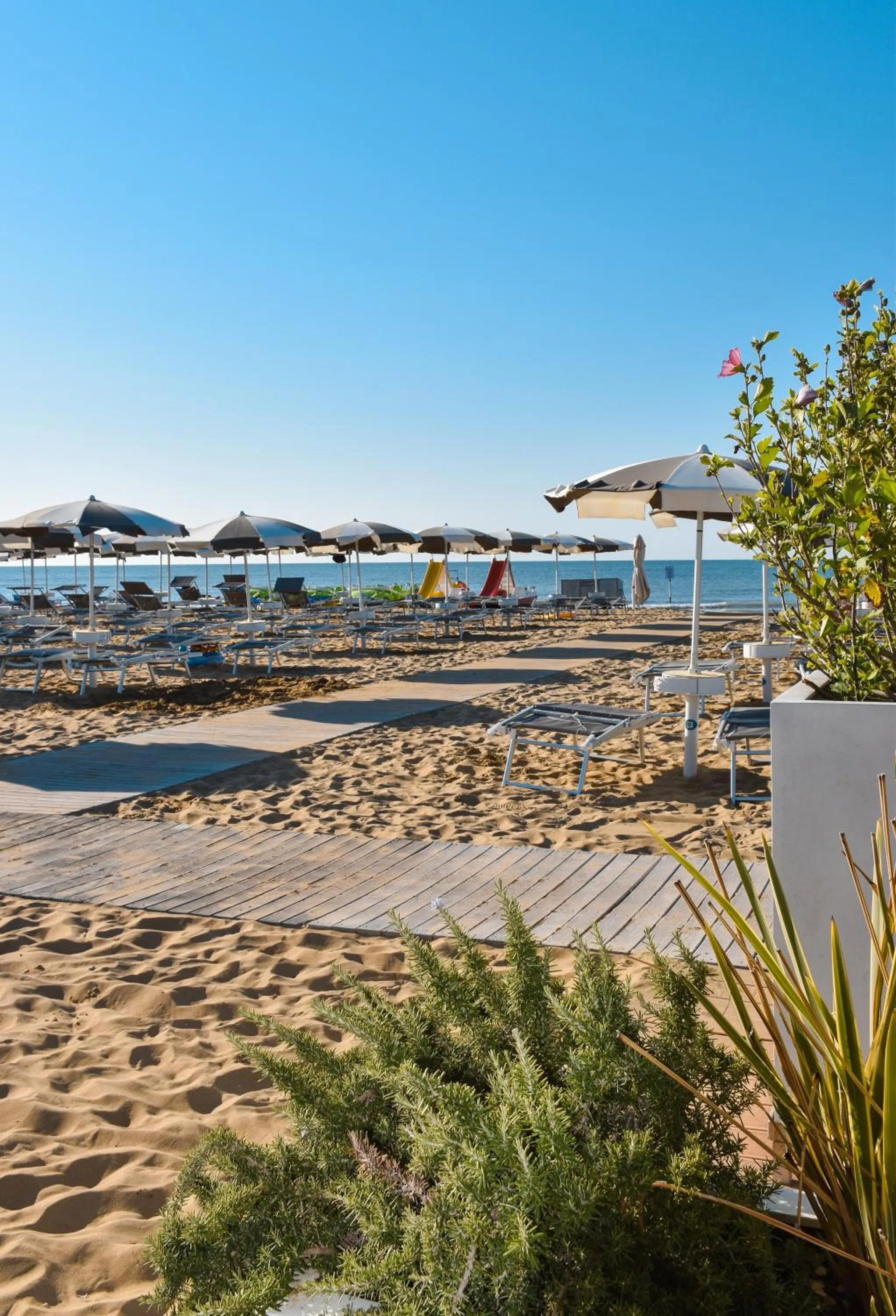 Beach in Aparthotel Pineda