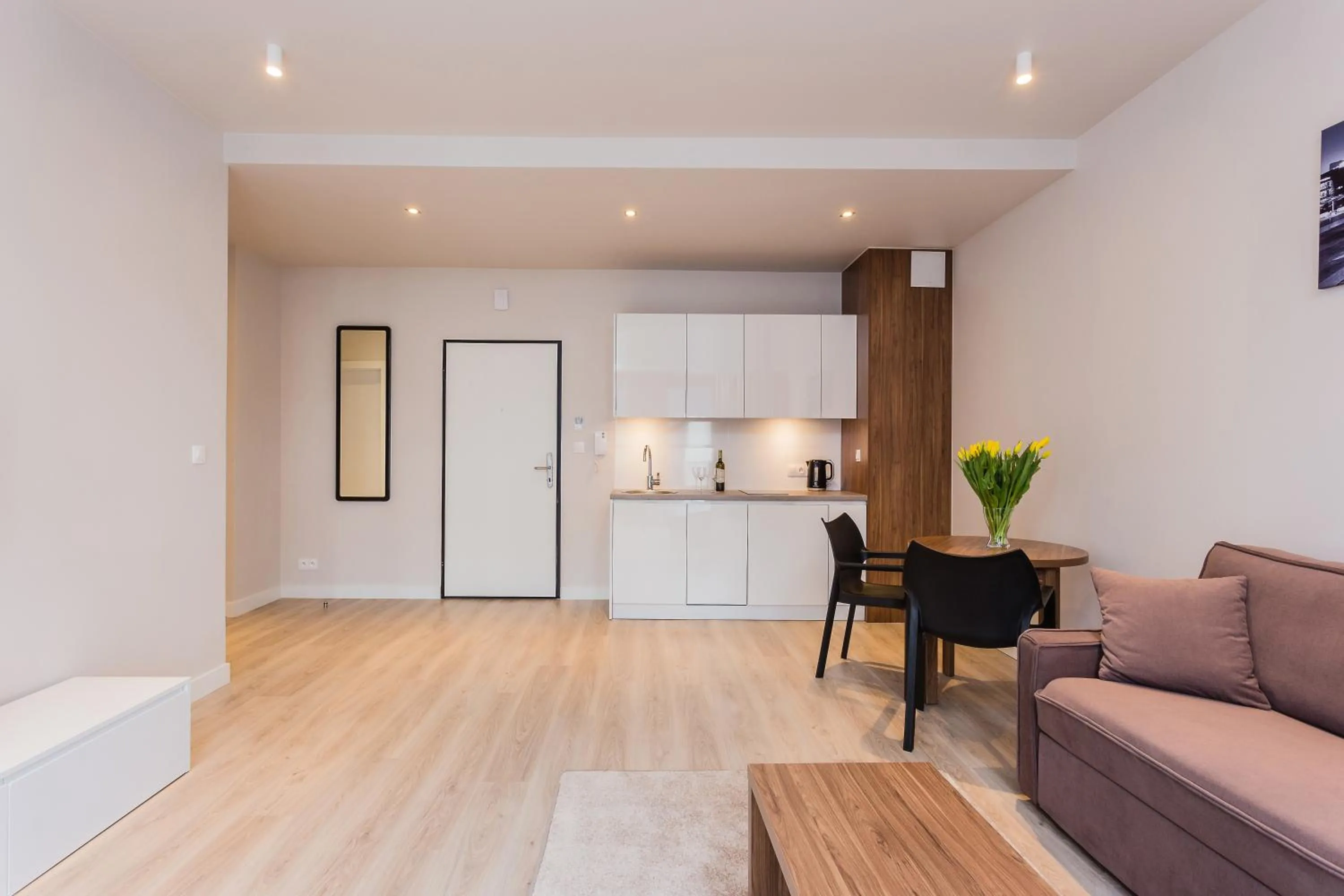 Living room in Platinum Residence Mokotów