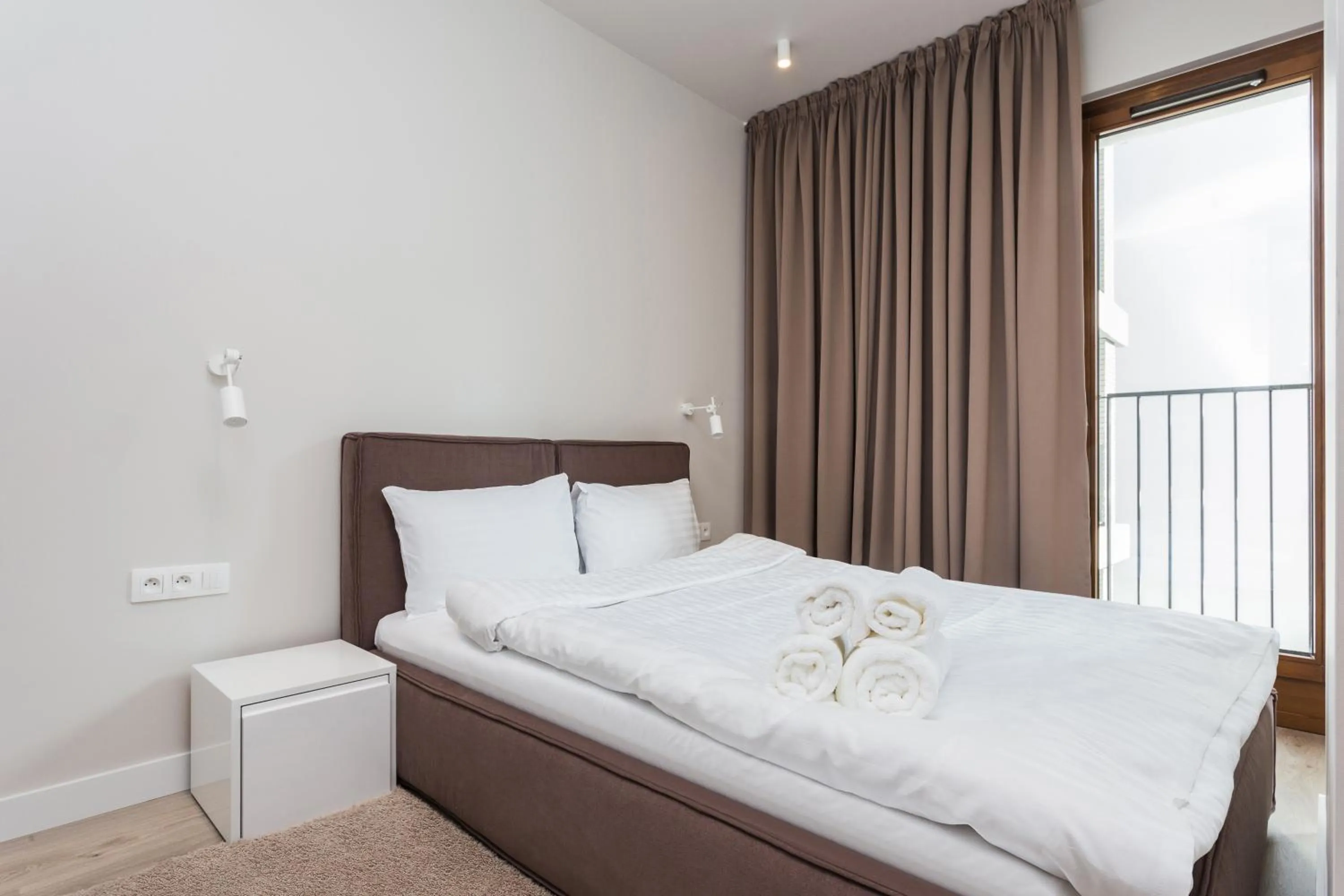 Photo of the whole room, Bed in Platinum Residence Mokotów