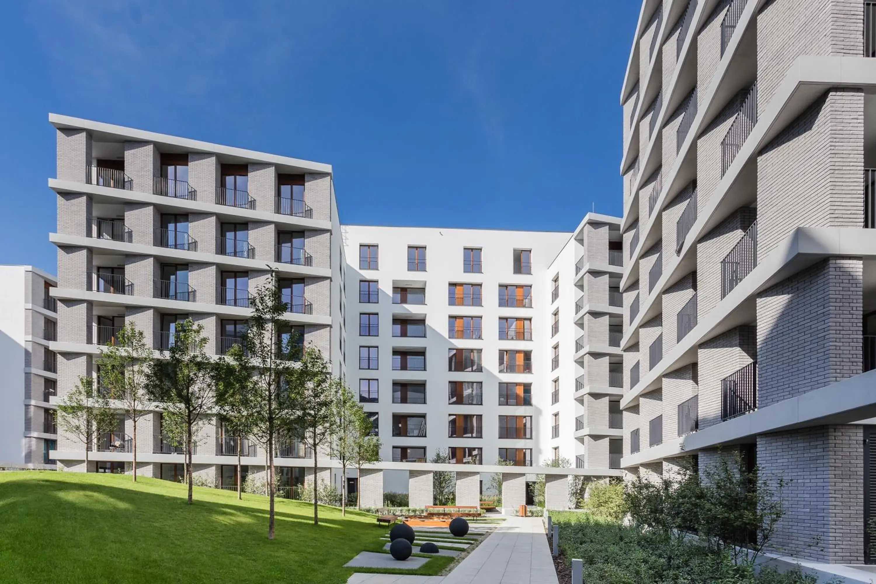 Property building in Platinum Residence Mokotów Property building in Platinum Residence Mokotów