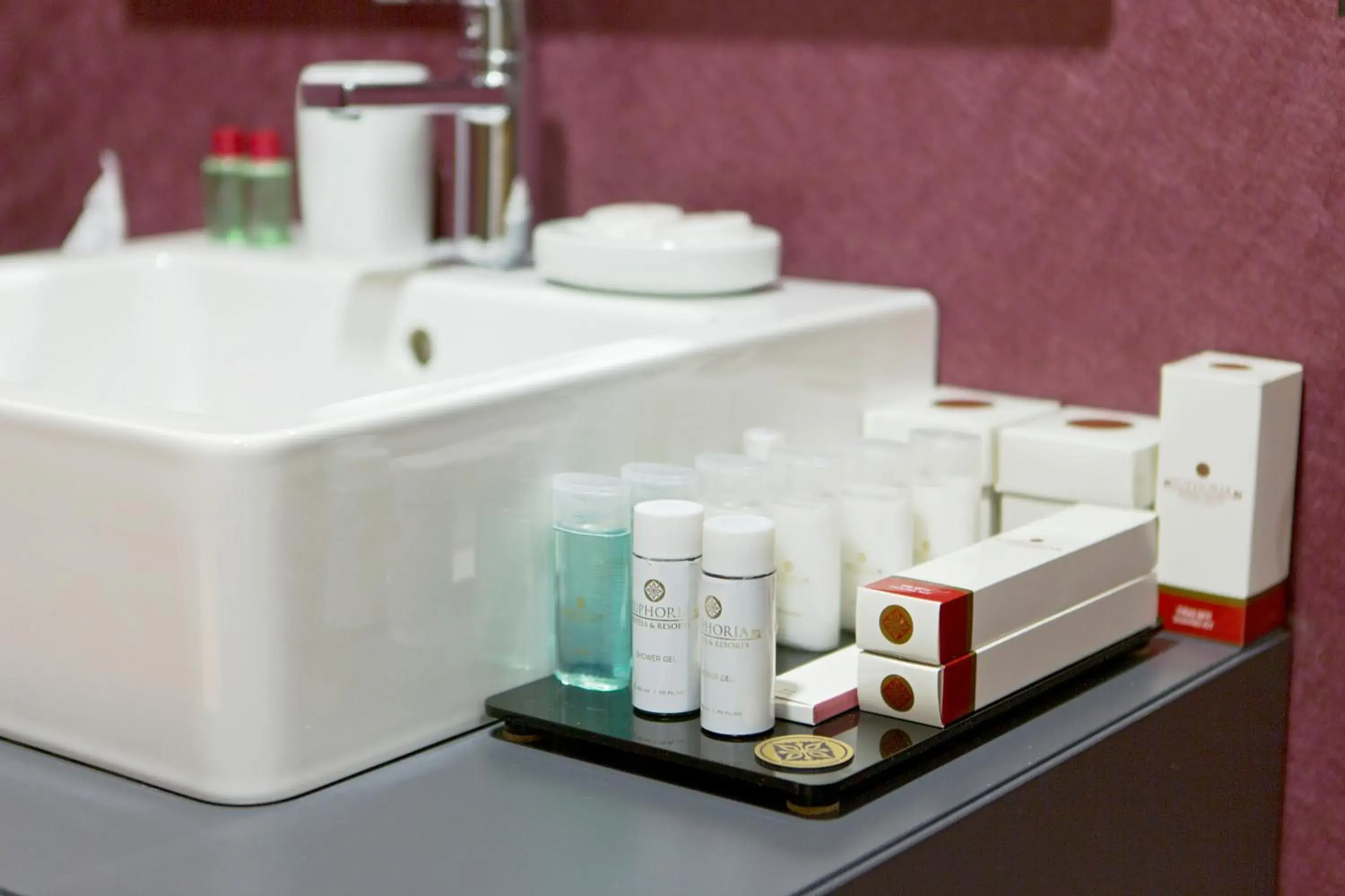 Bathroom in Euphoria Batumi Convention & Casino Hotel Bathroom in Euphoria Batumi Convention & Casino Hotel