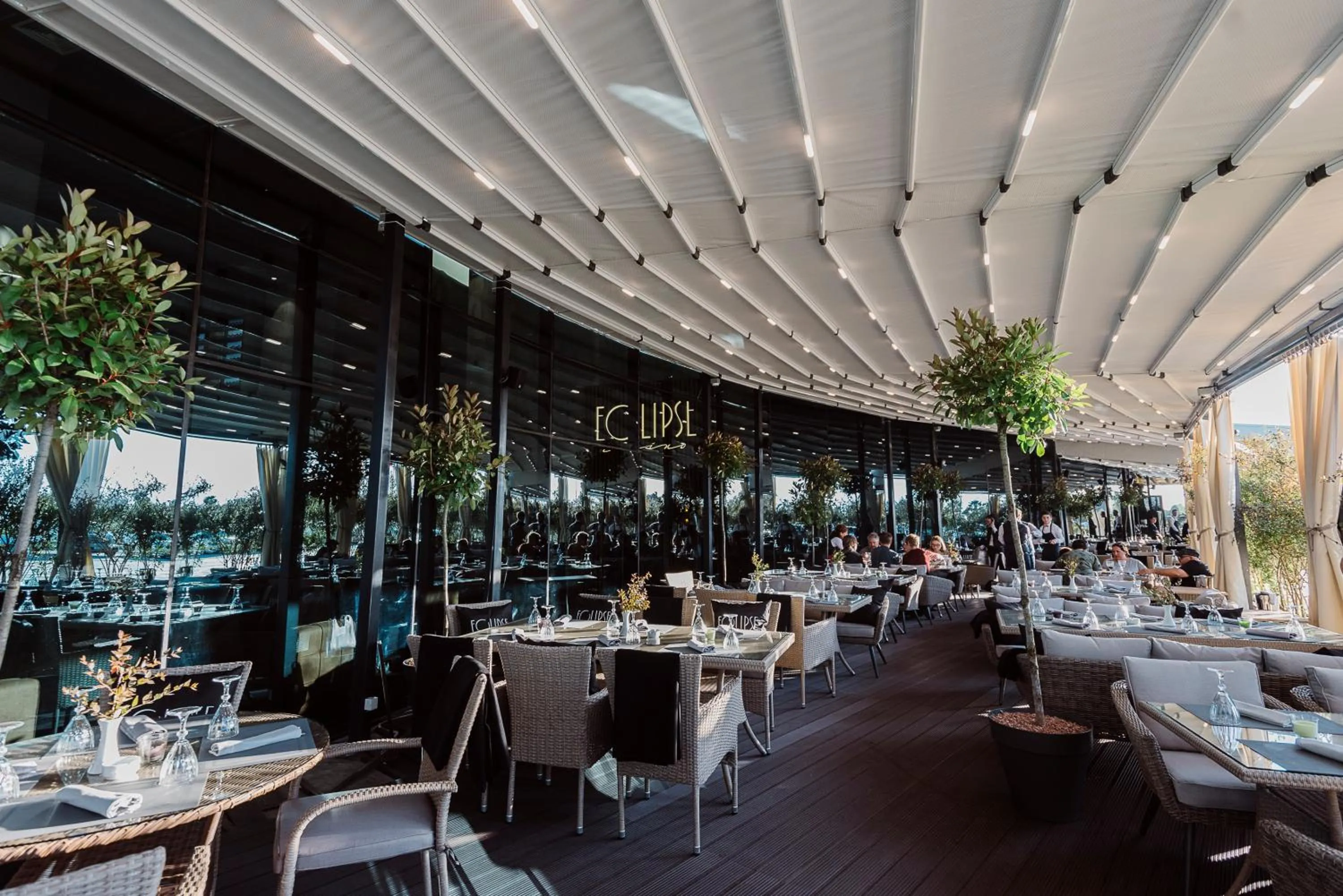 Patio in Euphoria Batumi Convention & Casino Hotel