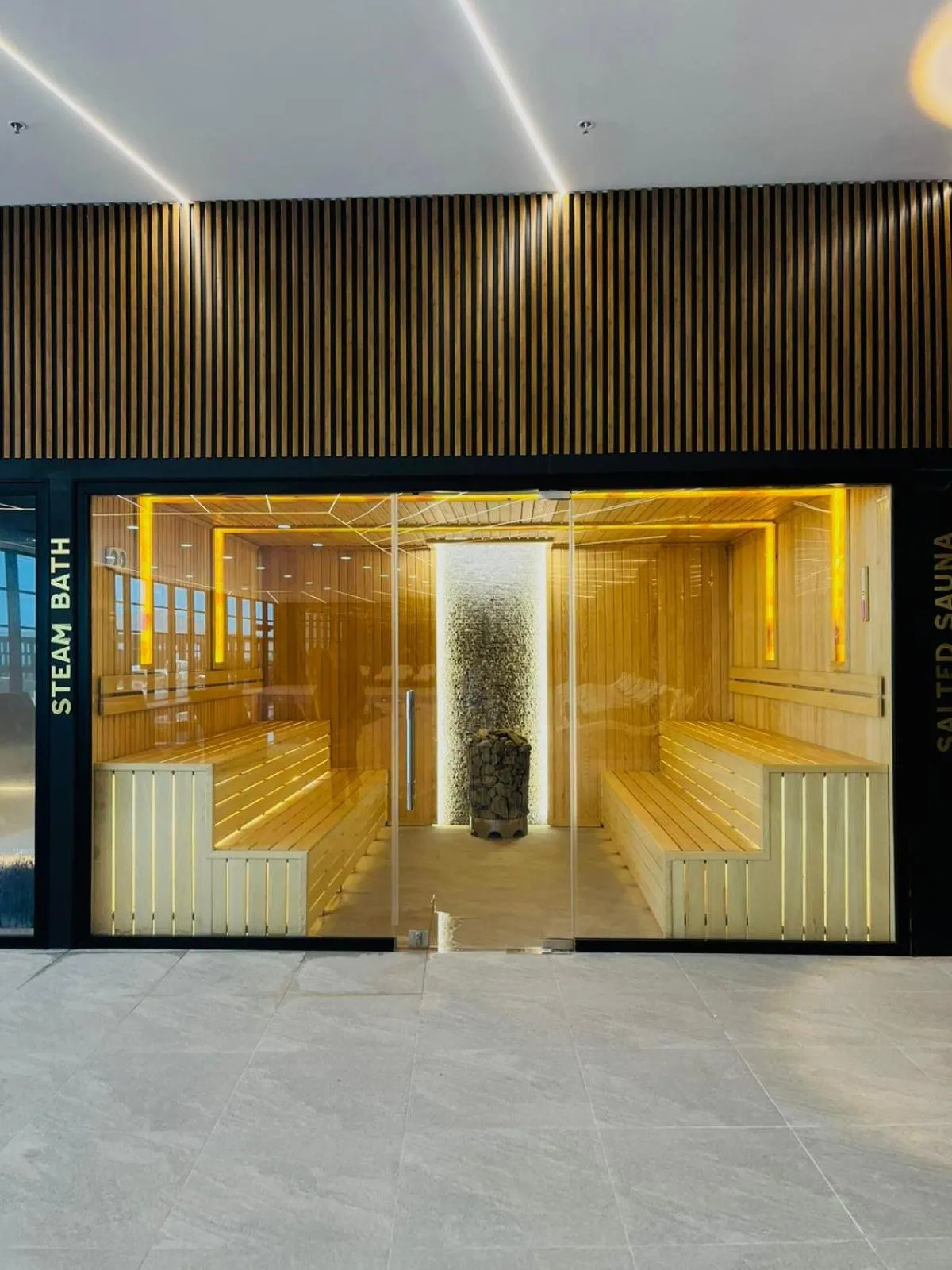 Sauna in Euphoria Batumi Convention & Casino Hotel