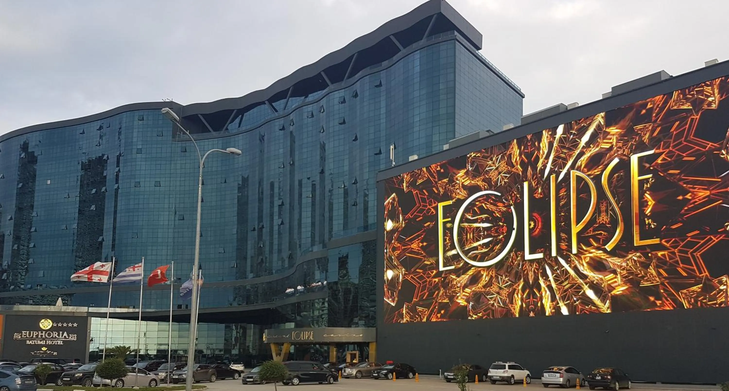 Property building in Euphoria Batumi Convention & Casino Hotel