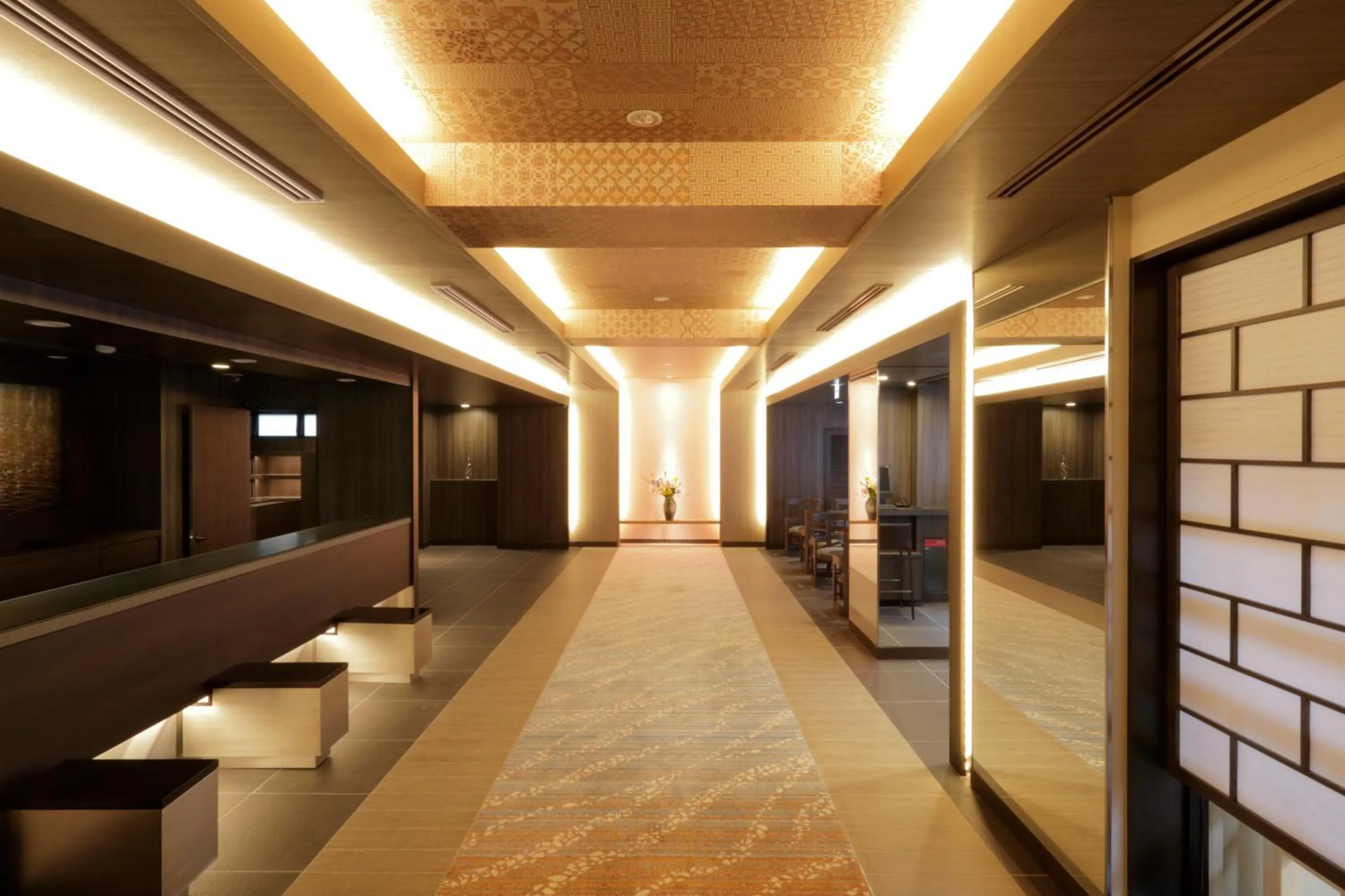 Lobby or reception in Tsukino Yado Sara