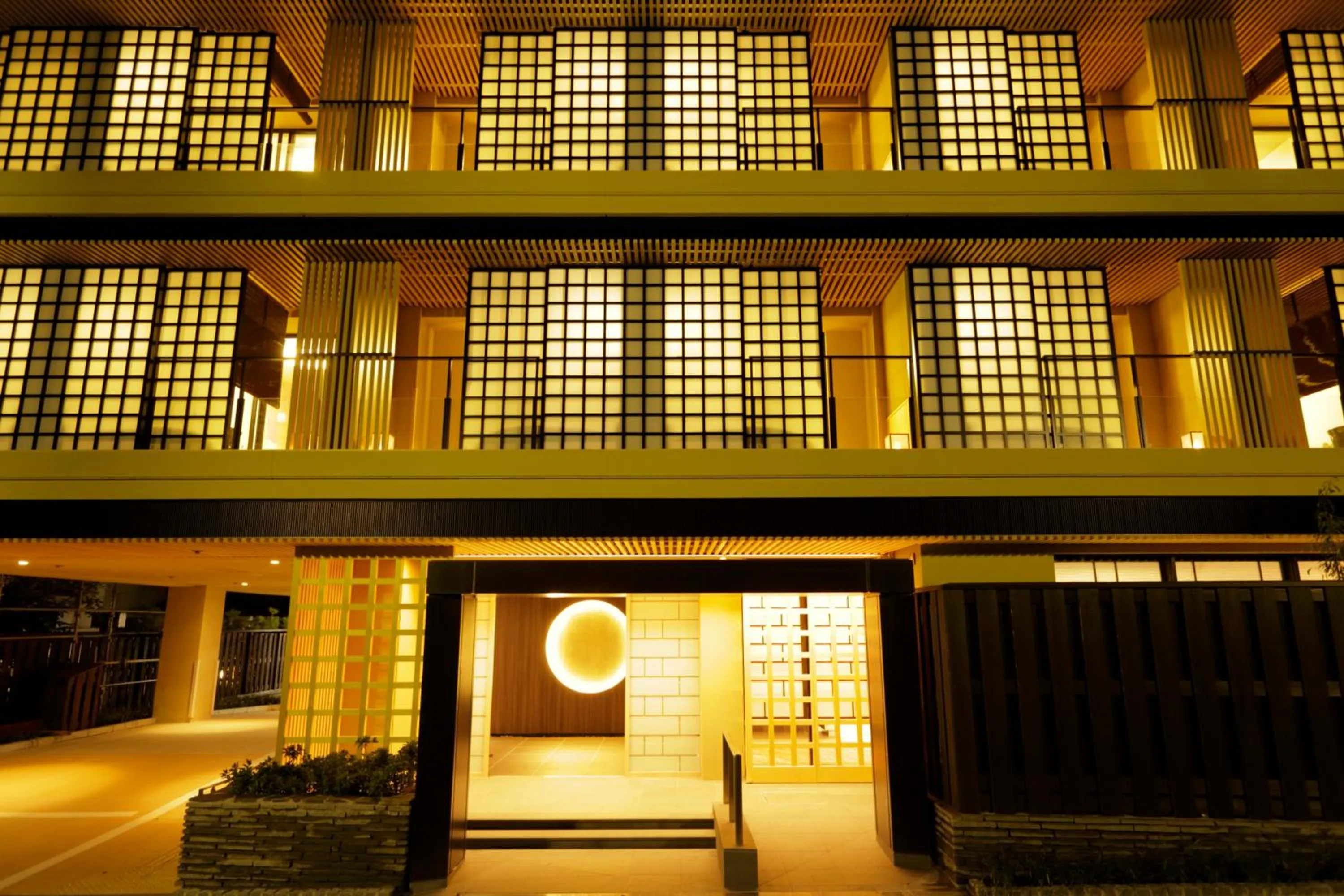 Facade/entrance in Tsukino Yado Sara