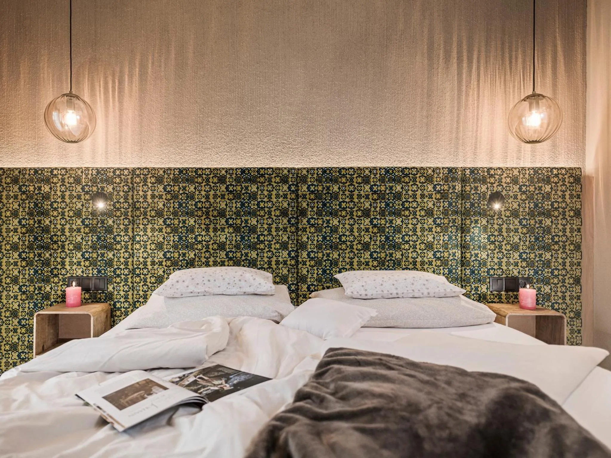 Bed in Hotel Sieghard Zillertal