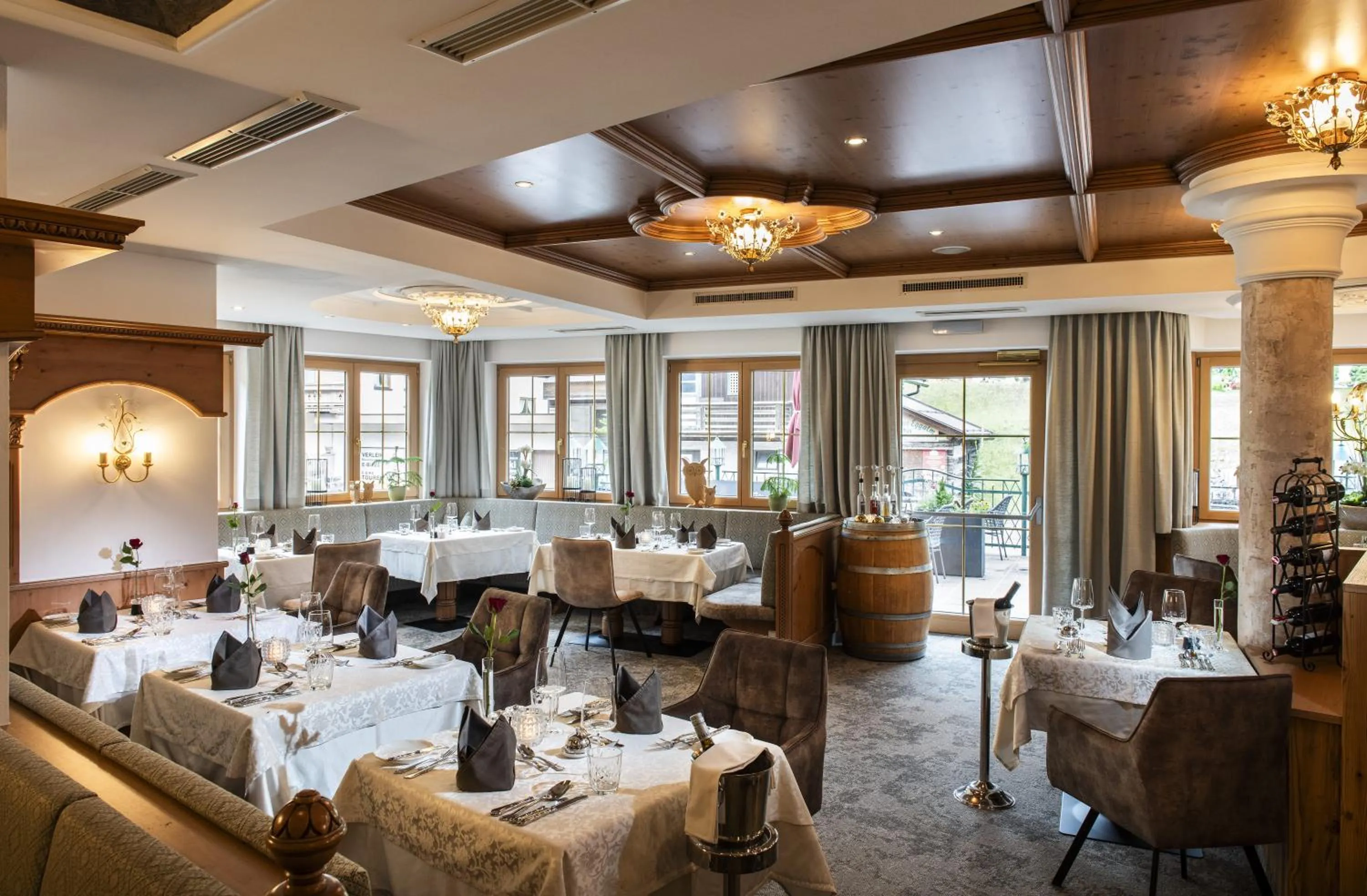 Restaurant/places to eat in Hotel Alpenjuwel 4 Sterne Superior