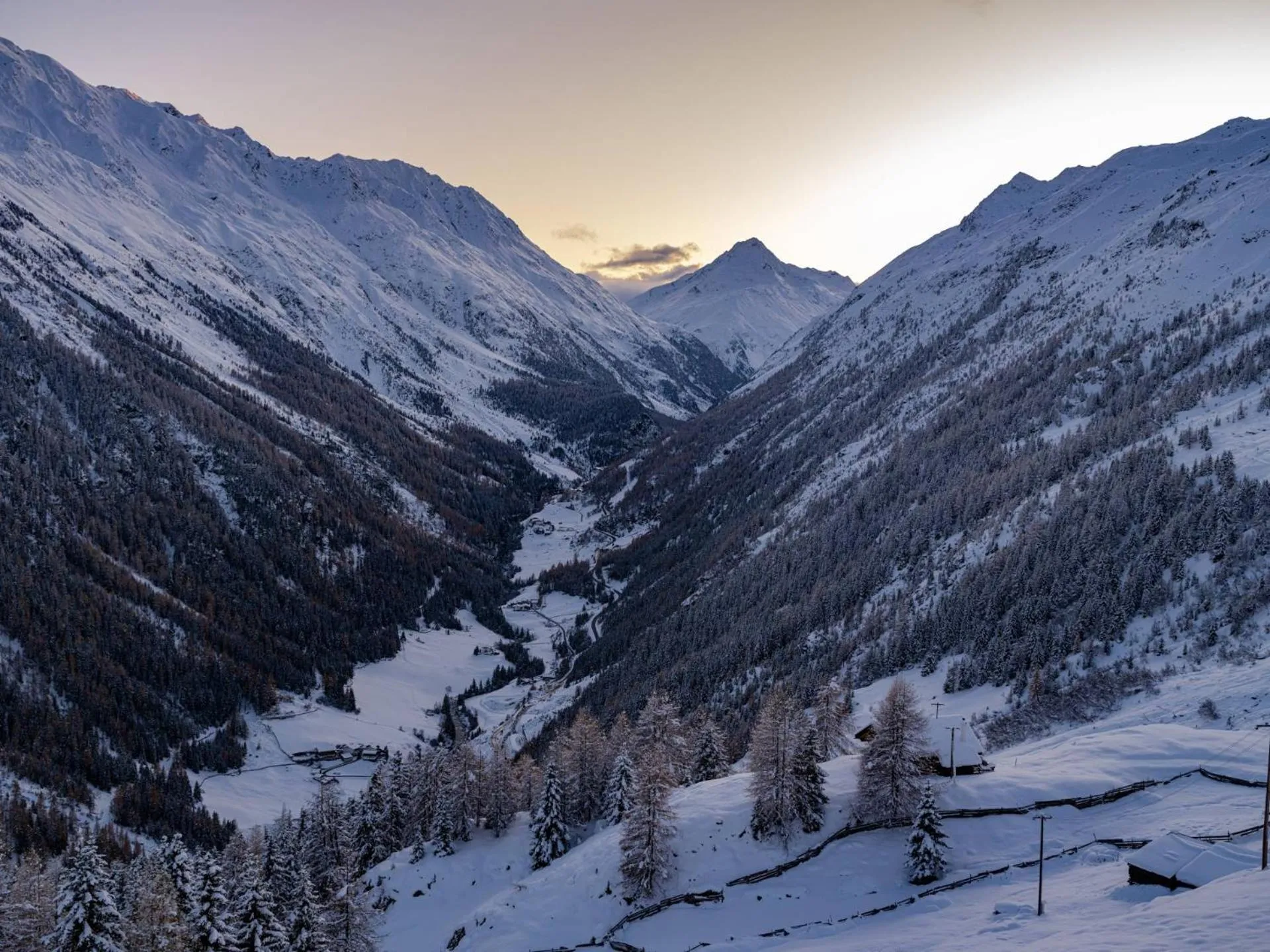 View (from property/room) in Hotel Silbertal