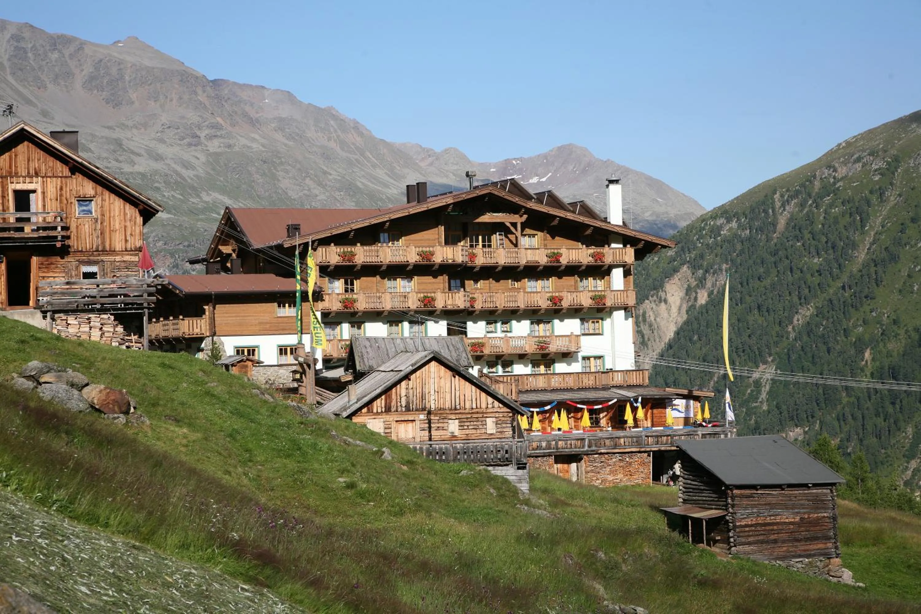 Property building in Hotel Silbertal