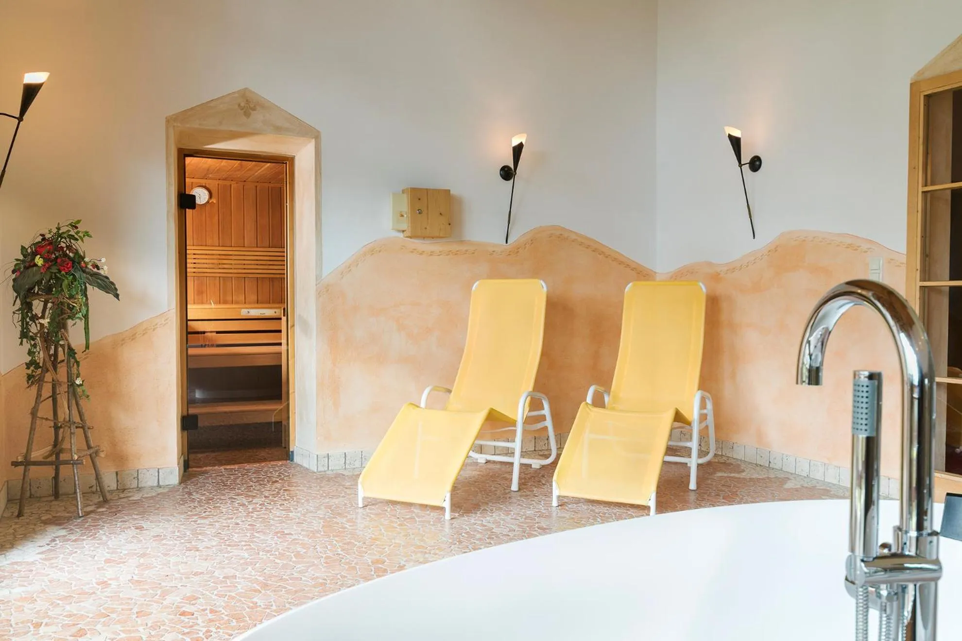 Spa and wellness centre/facilities in Hotel Silbertal