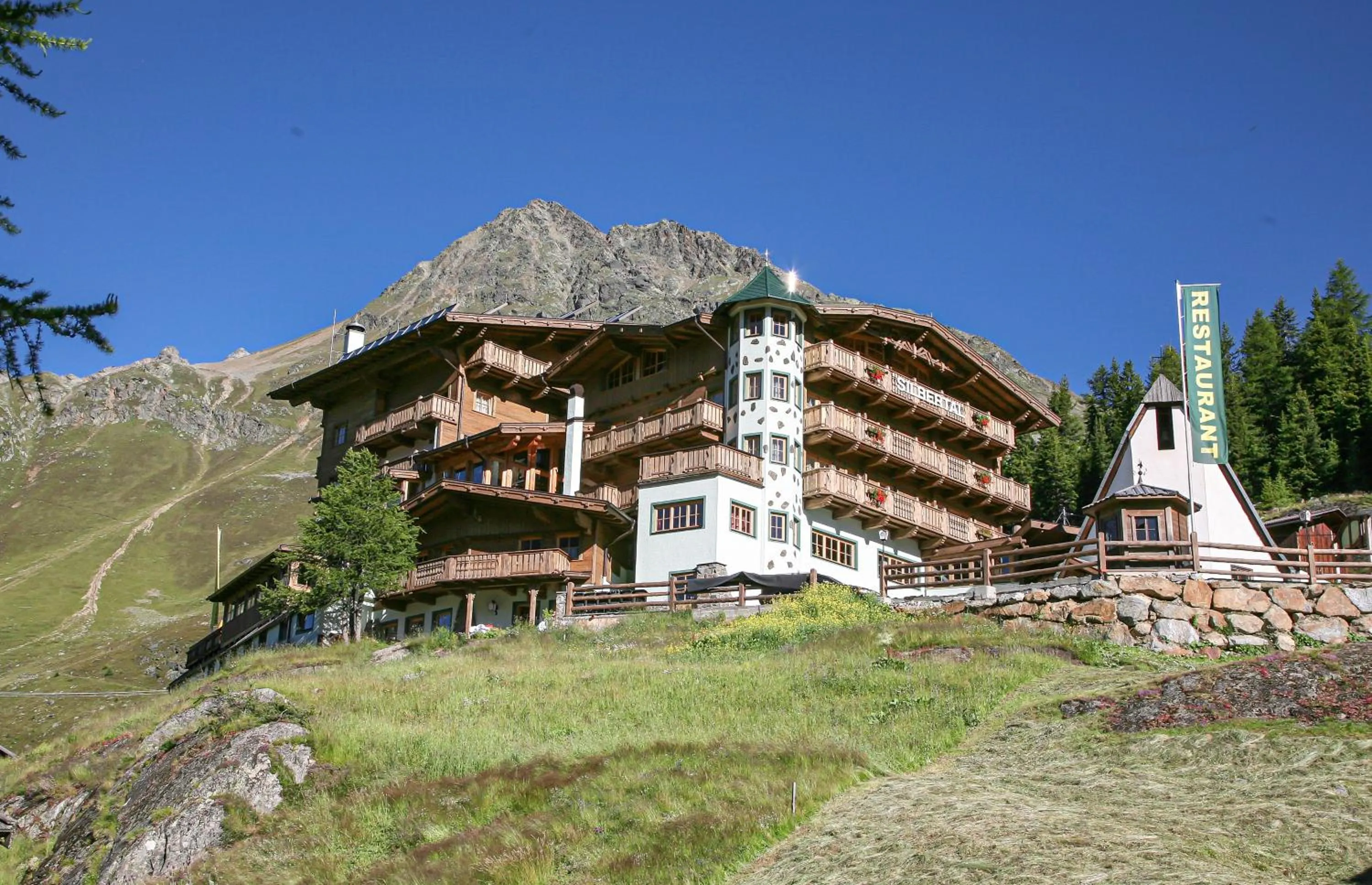 Property building in Hotel Silbertal