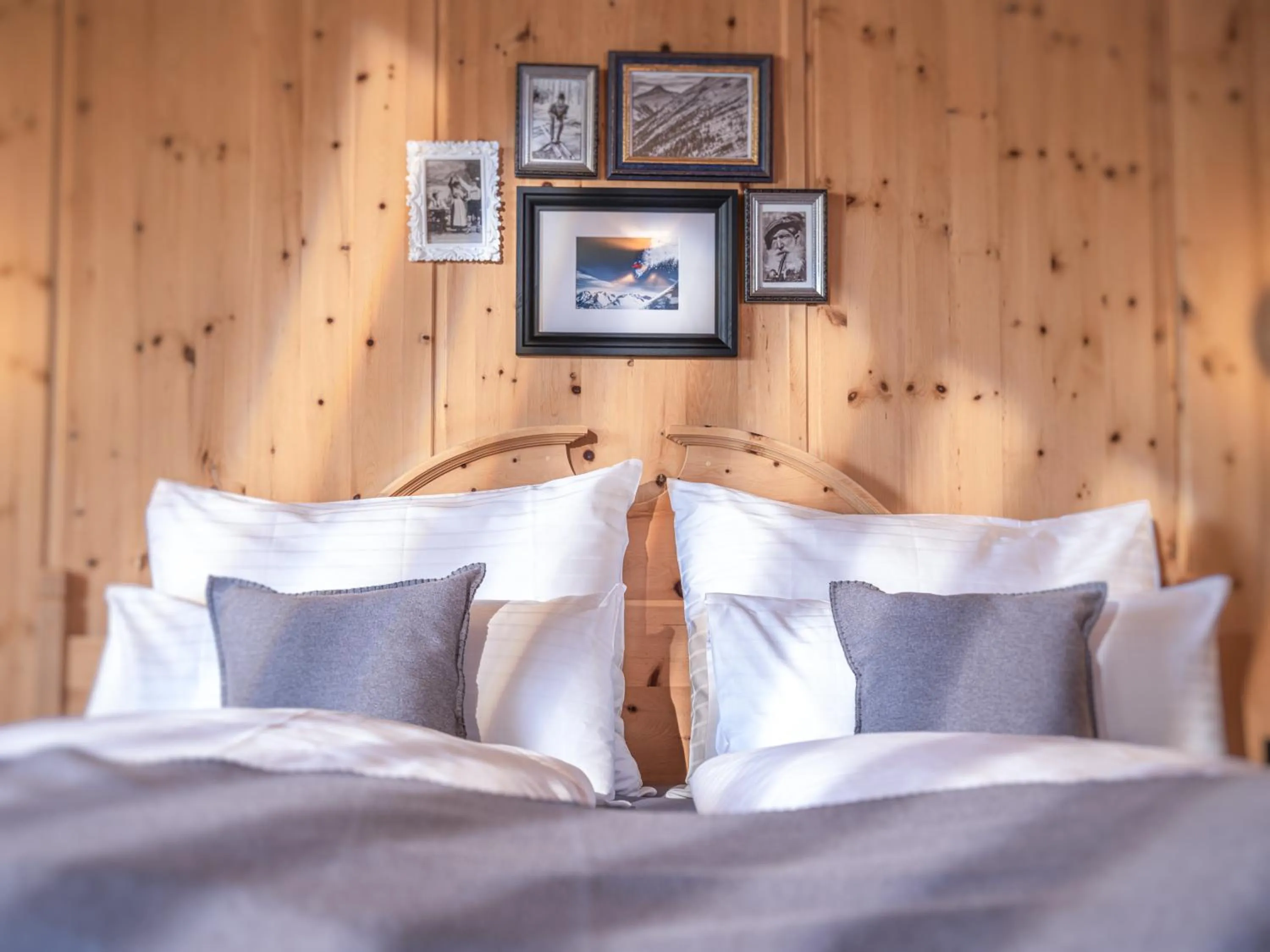 Bed in Hotel Silbertal