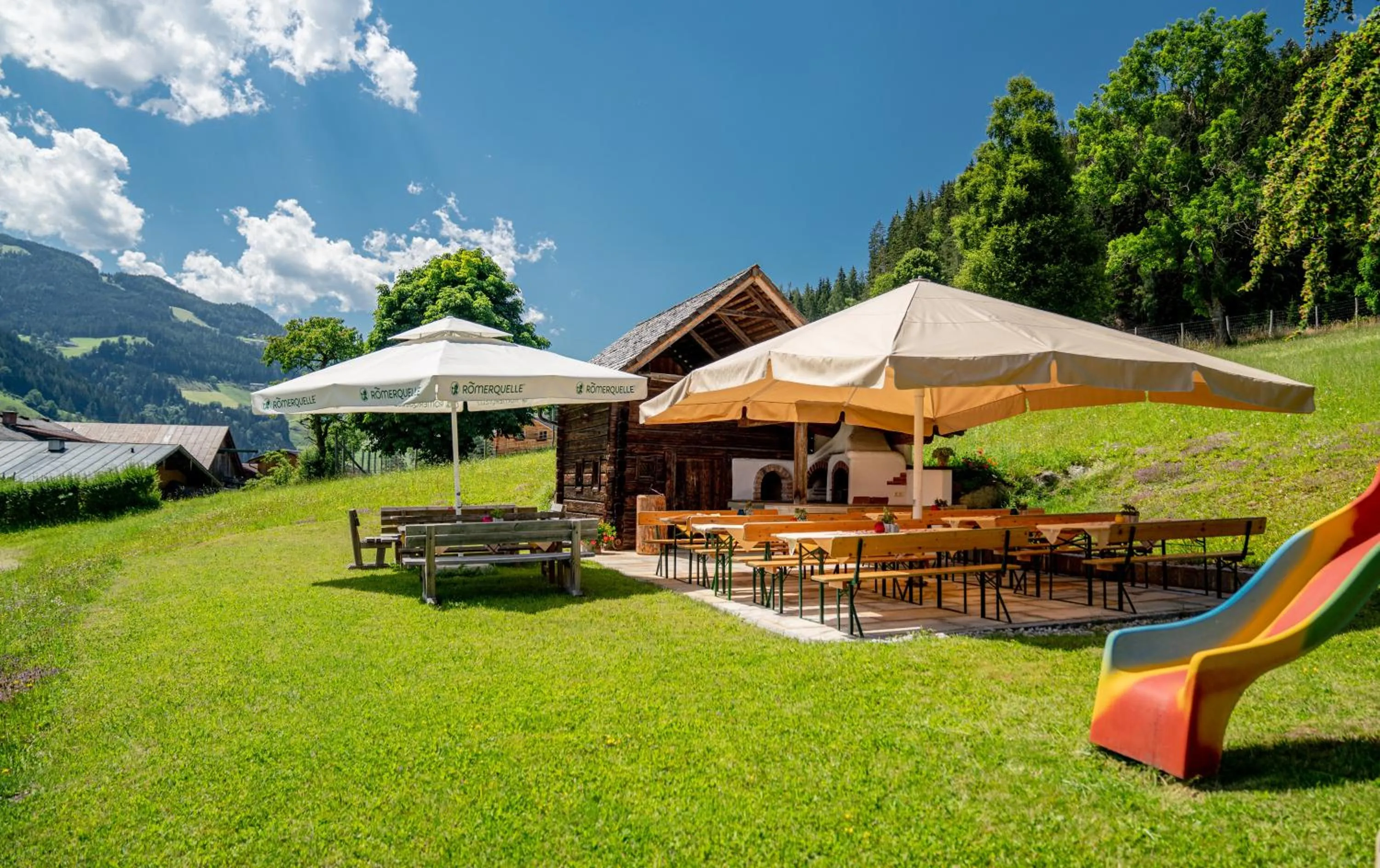 BBQ facilities in Hotel Sonnschupfer
