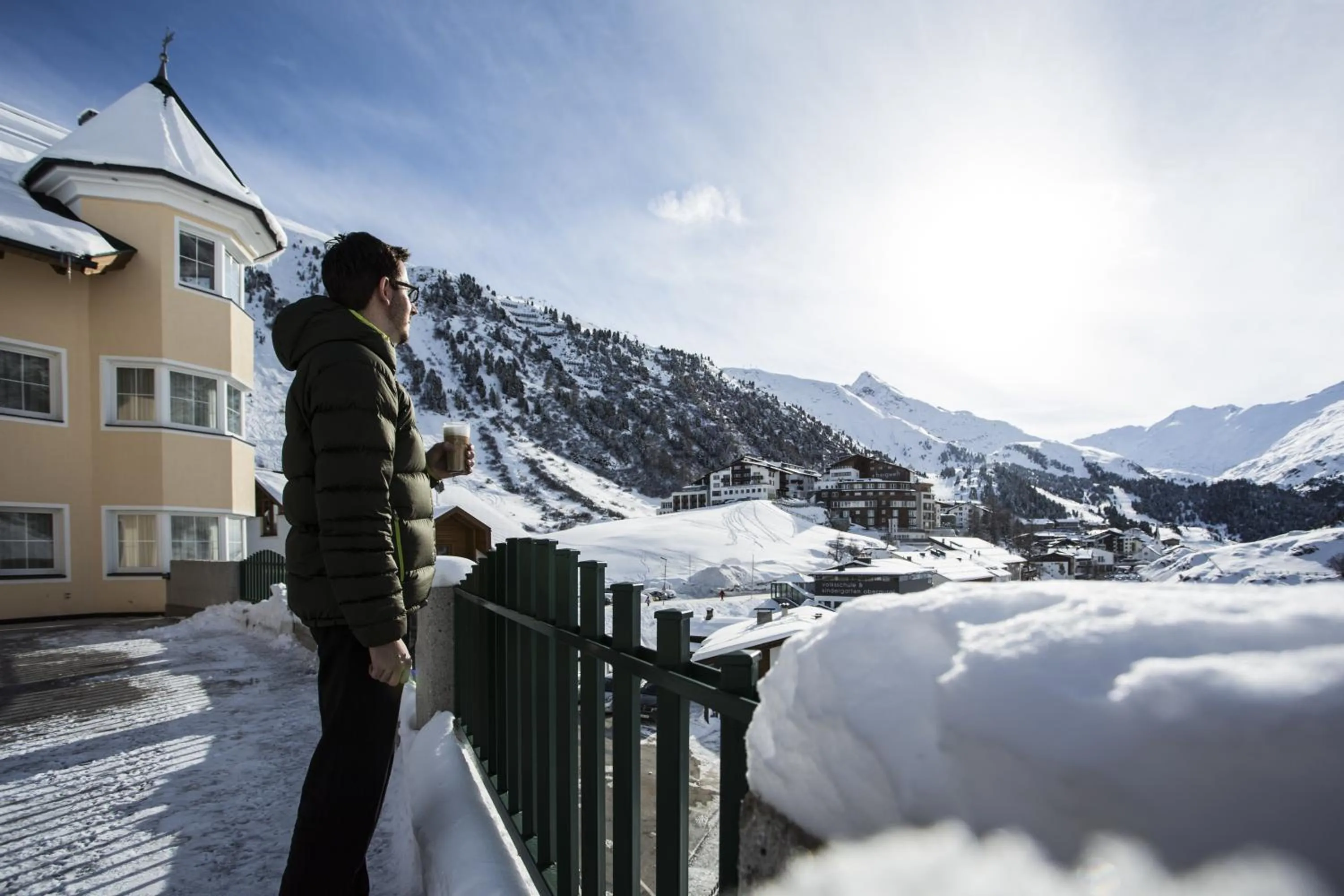 Mountain view in Alpenaussicht