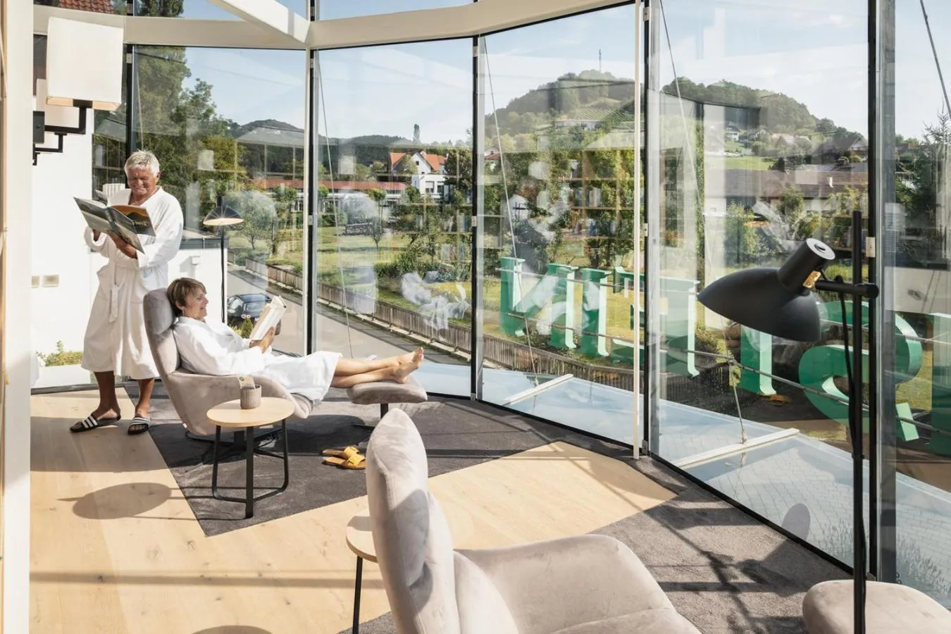 View (from property/room) in Vulkanlandhotel Legenstein