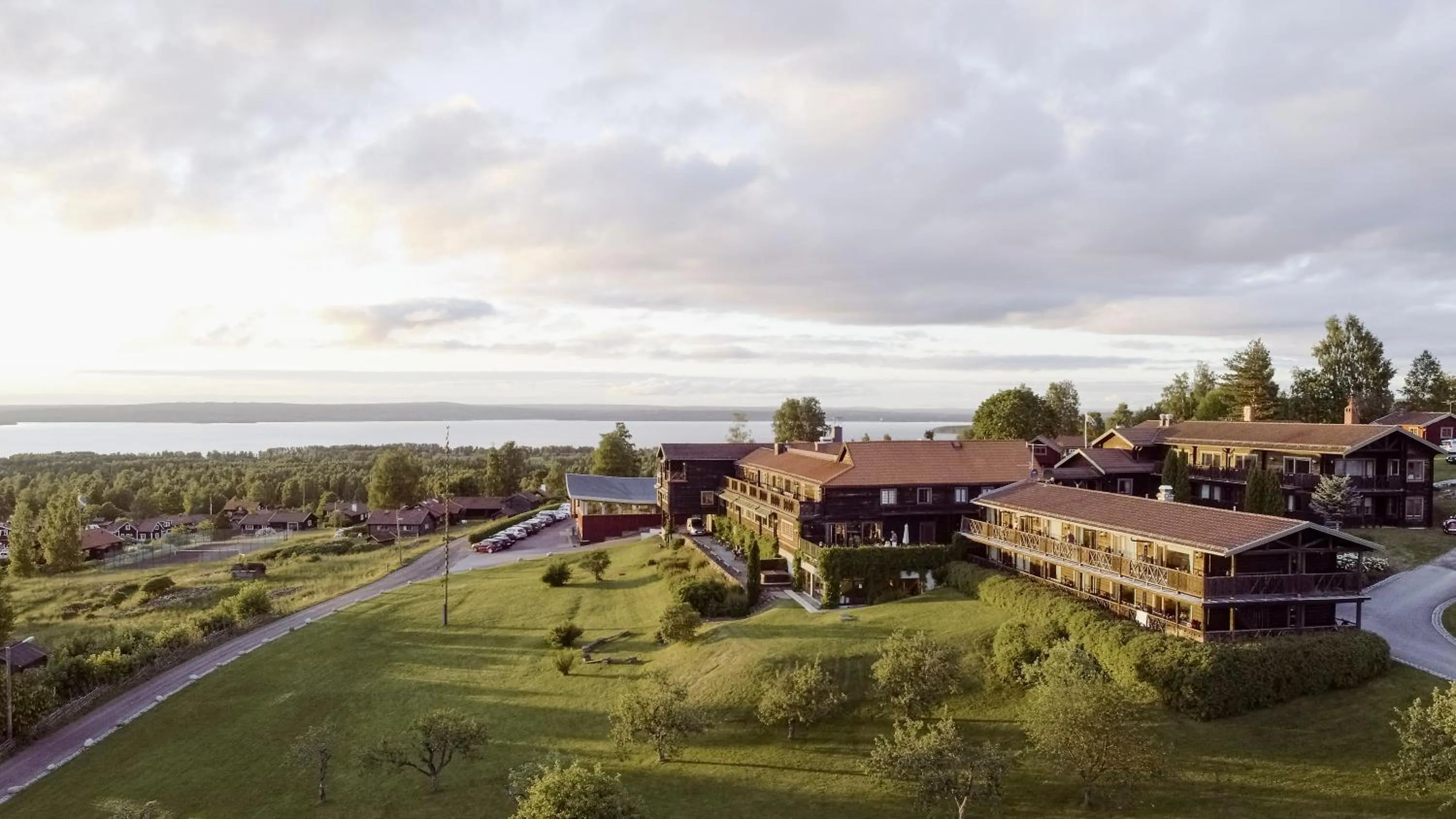 Property building in Green Hotel