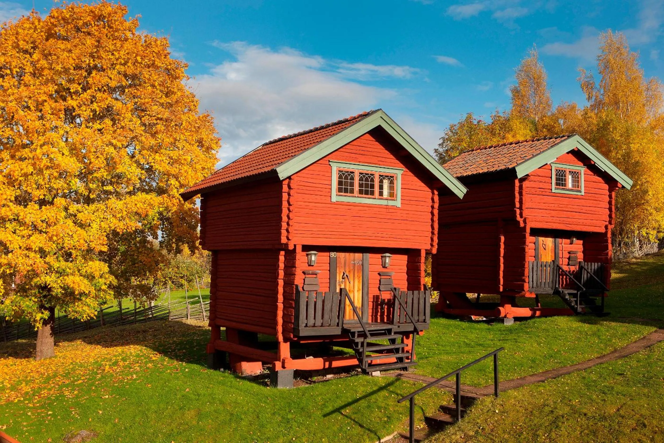 Facade/entrance in Green Hotel