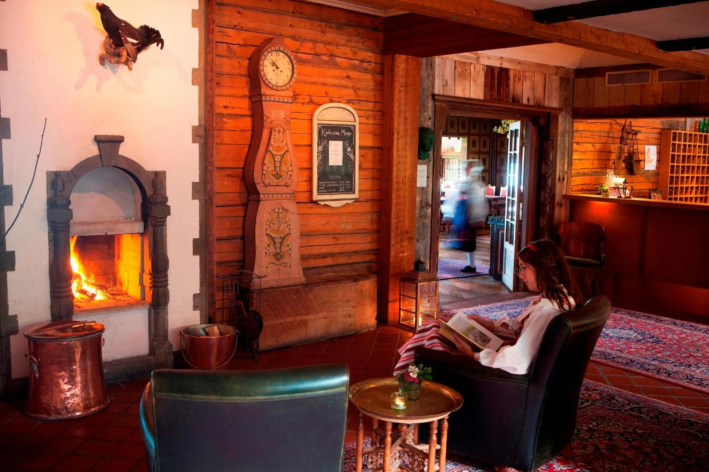 Lobby or reception in Green Hotel