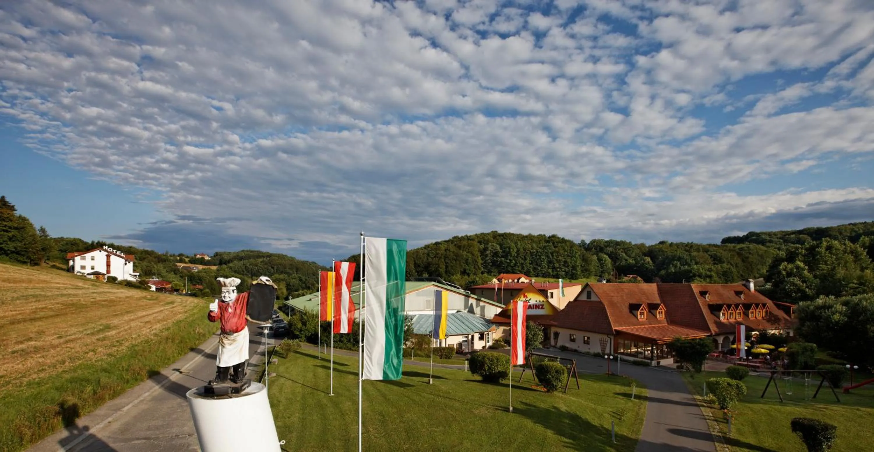 View (from property/room) in Vitalhotel Krainz