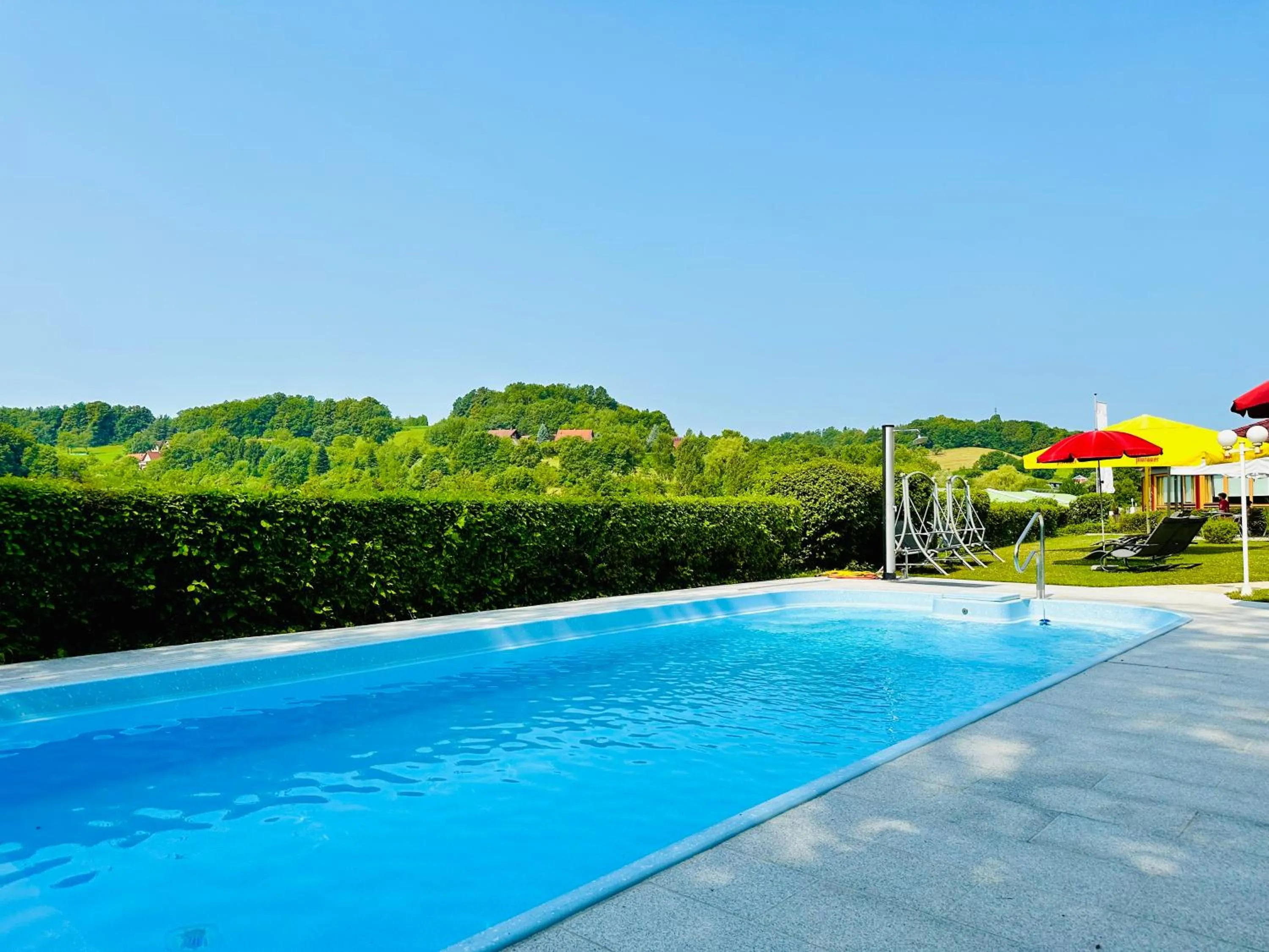 Swimming pool in Vitalhotel Krainz