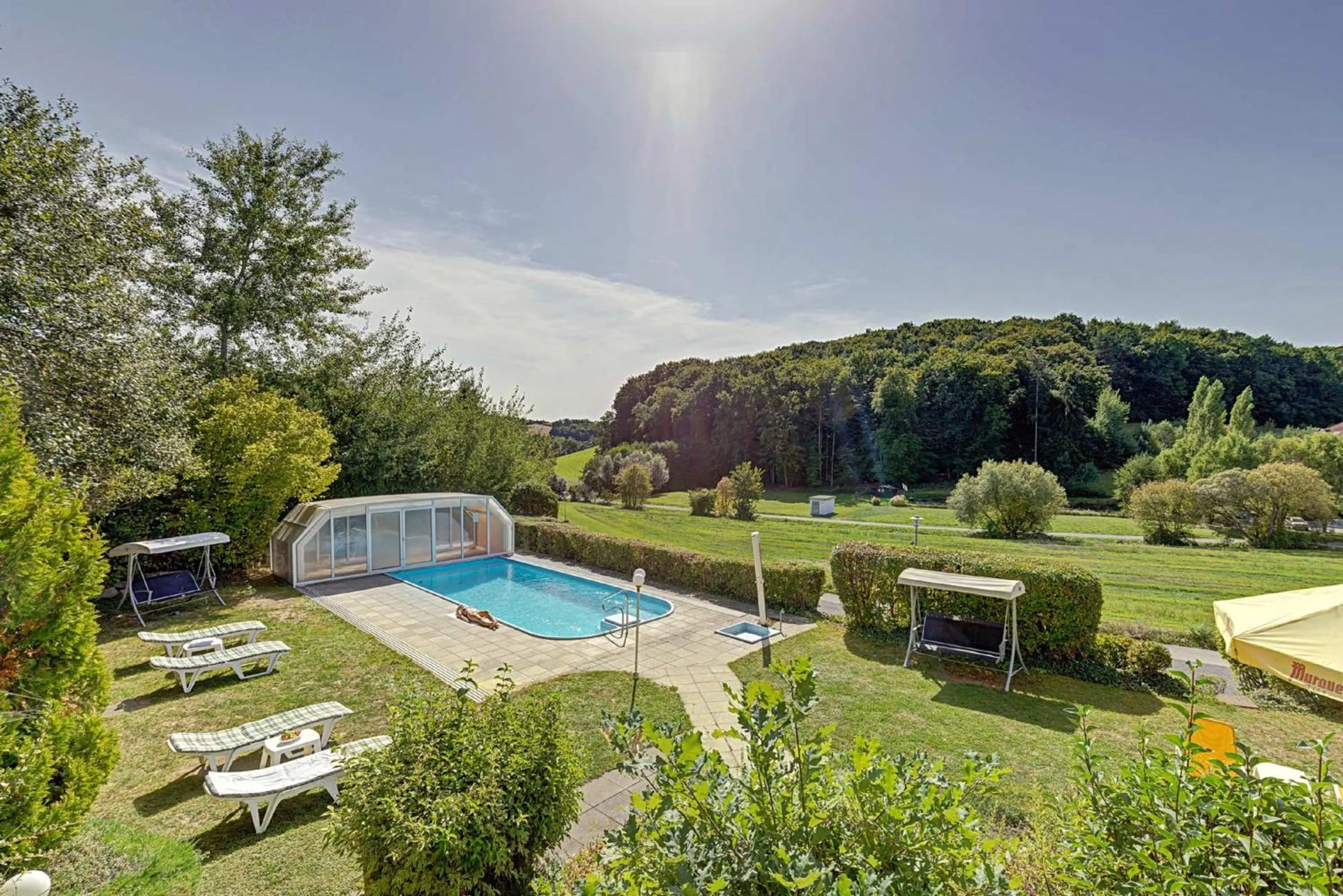 Swimming pool in Vitalhotel Krainz